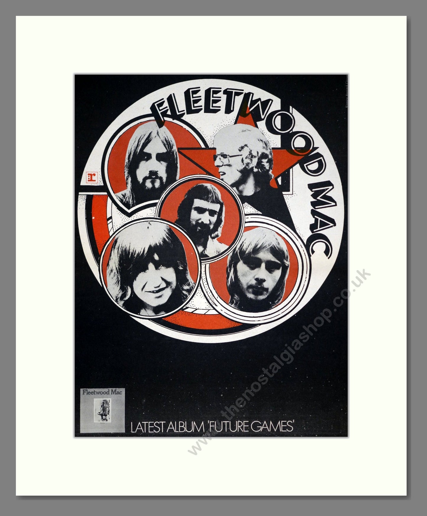 Fleetwood Mac - Future Games. Vintage Advert 1971 (ref AD20795)