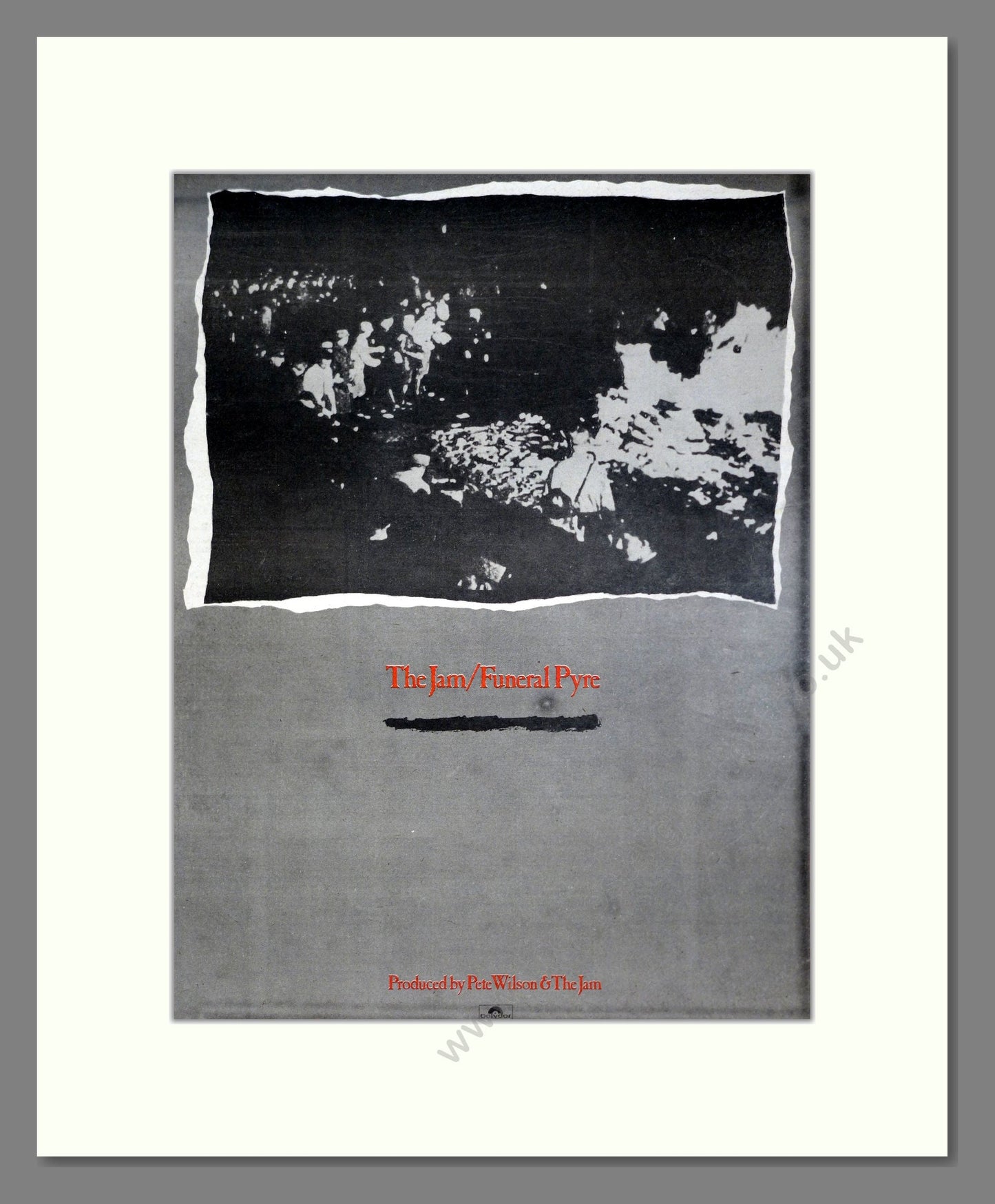 Jam (The) - Funeral Pyre. Vintage Advert 1981 (ref AD20603)