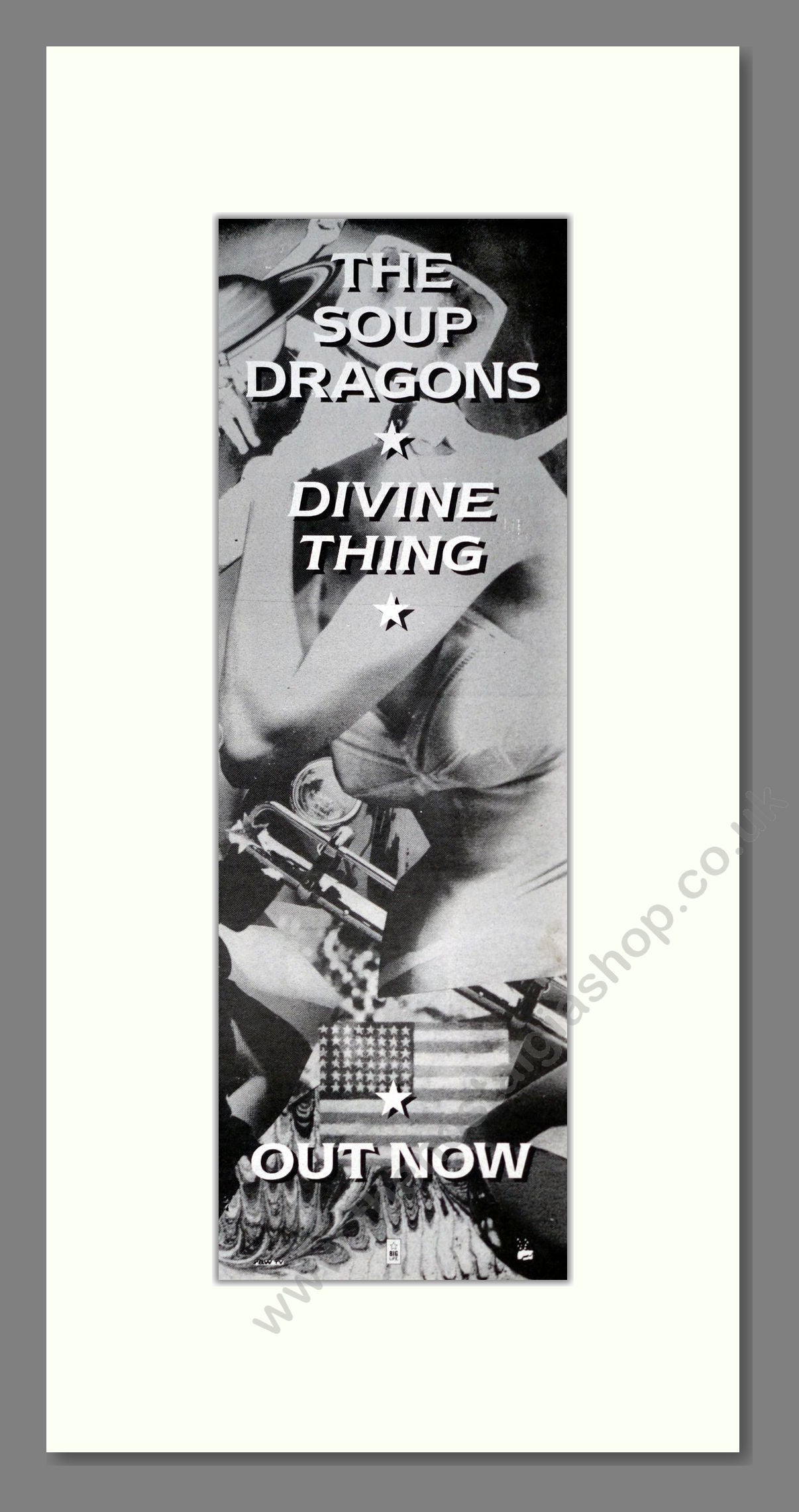 Soup Dragons (The) - Divine Thing. Vintage Advert 1992 (ref AD201455)