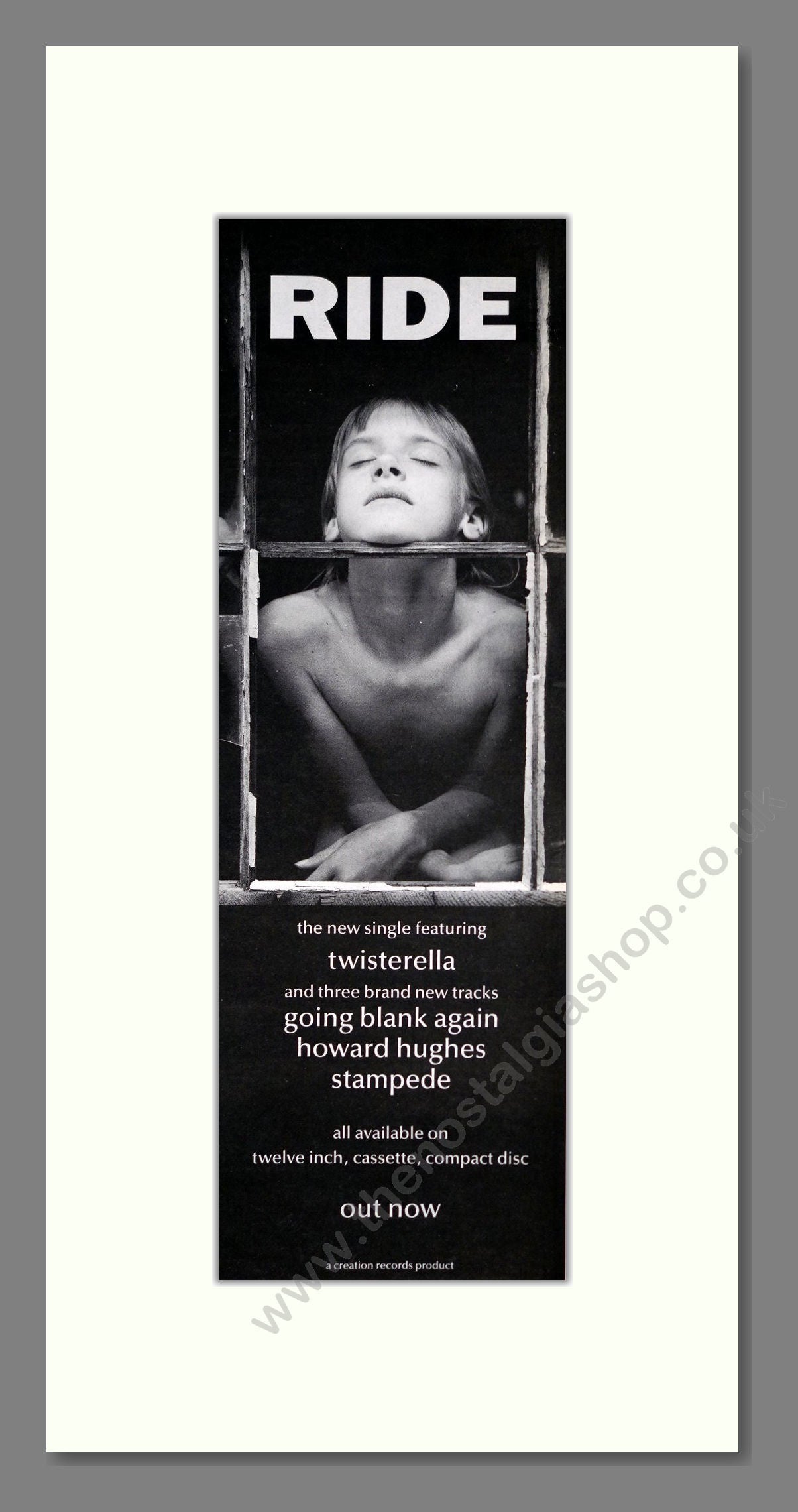 Ride - Twisterella. Vintage Advert 1992 (ref AD201499)