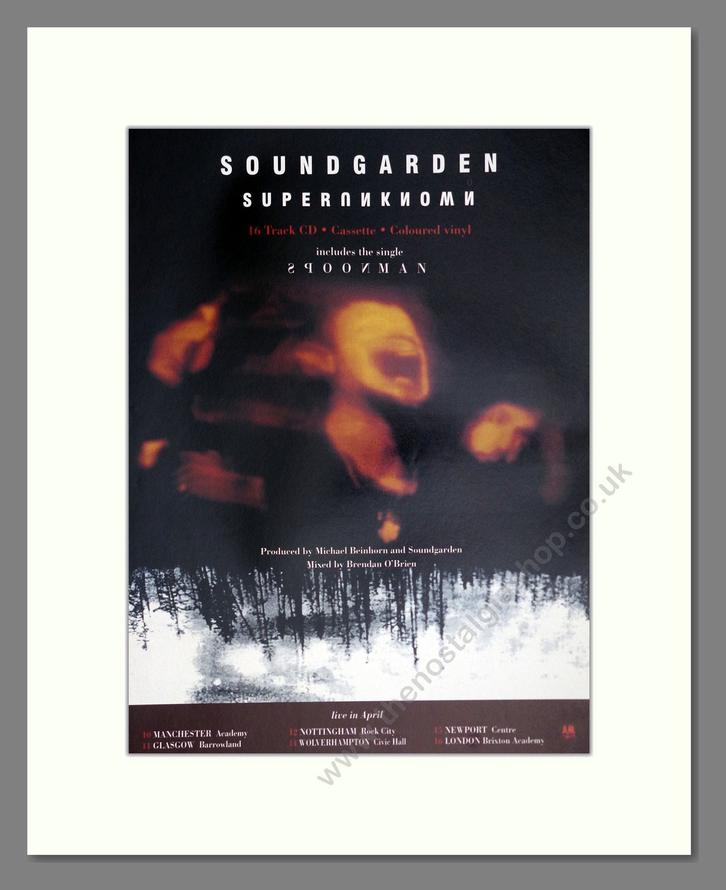 Soundgarden - Superunknown. Vintage Advert 1994 (ref AD63739)