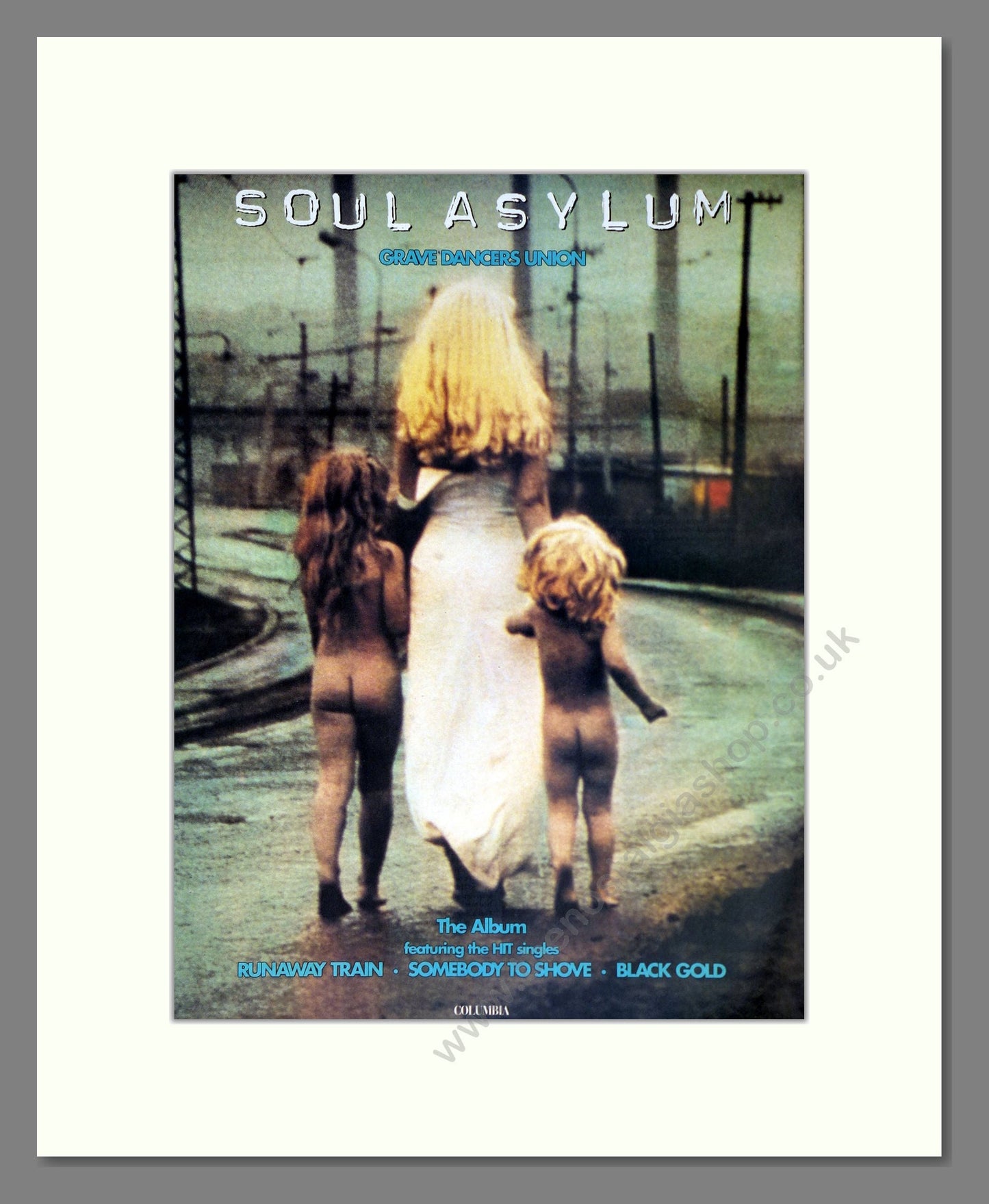 Soul Asylum - Grave Dancers Union. Vintage Advert 1993 (ref AD63783)