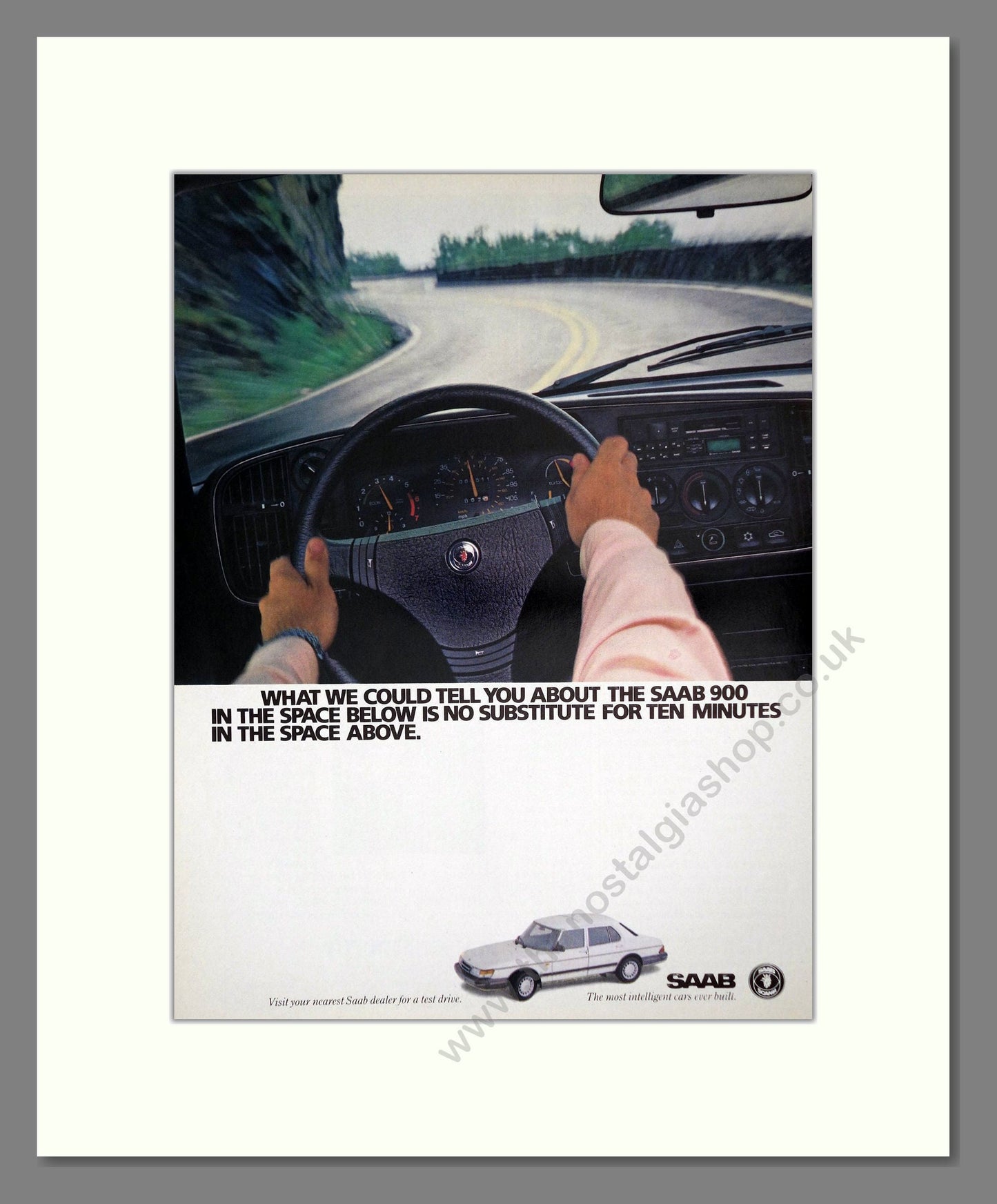 Saab - 900. Vintage Advert 1986 (ref AD64171)
