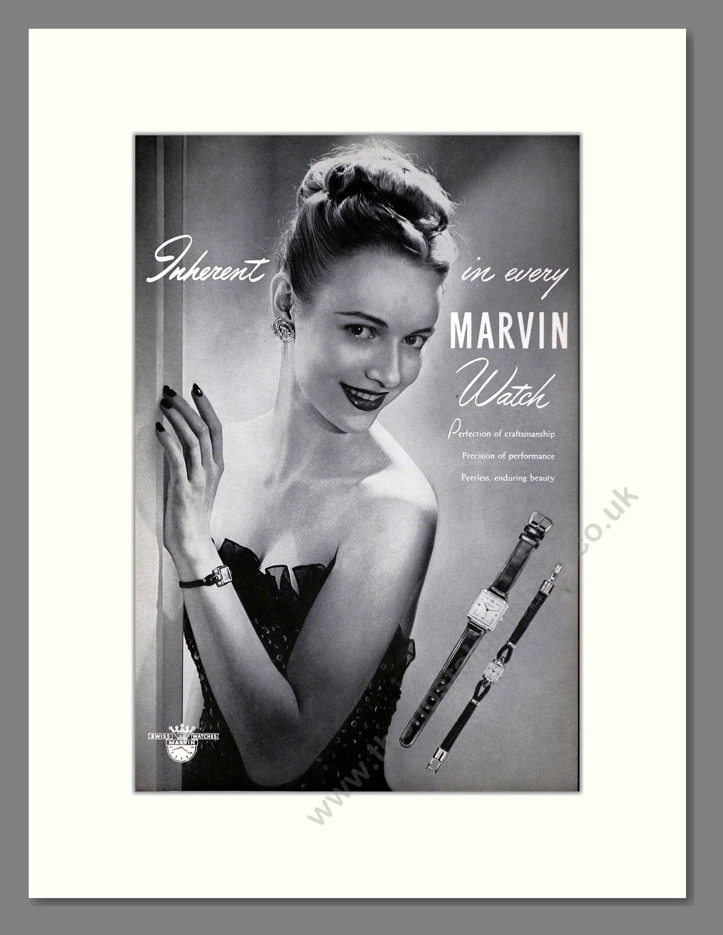 Marvin - Perfection Of Craftsmanship. Vintage Advert 1946 (ref AD64290)