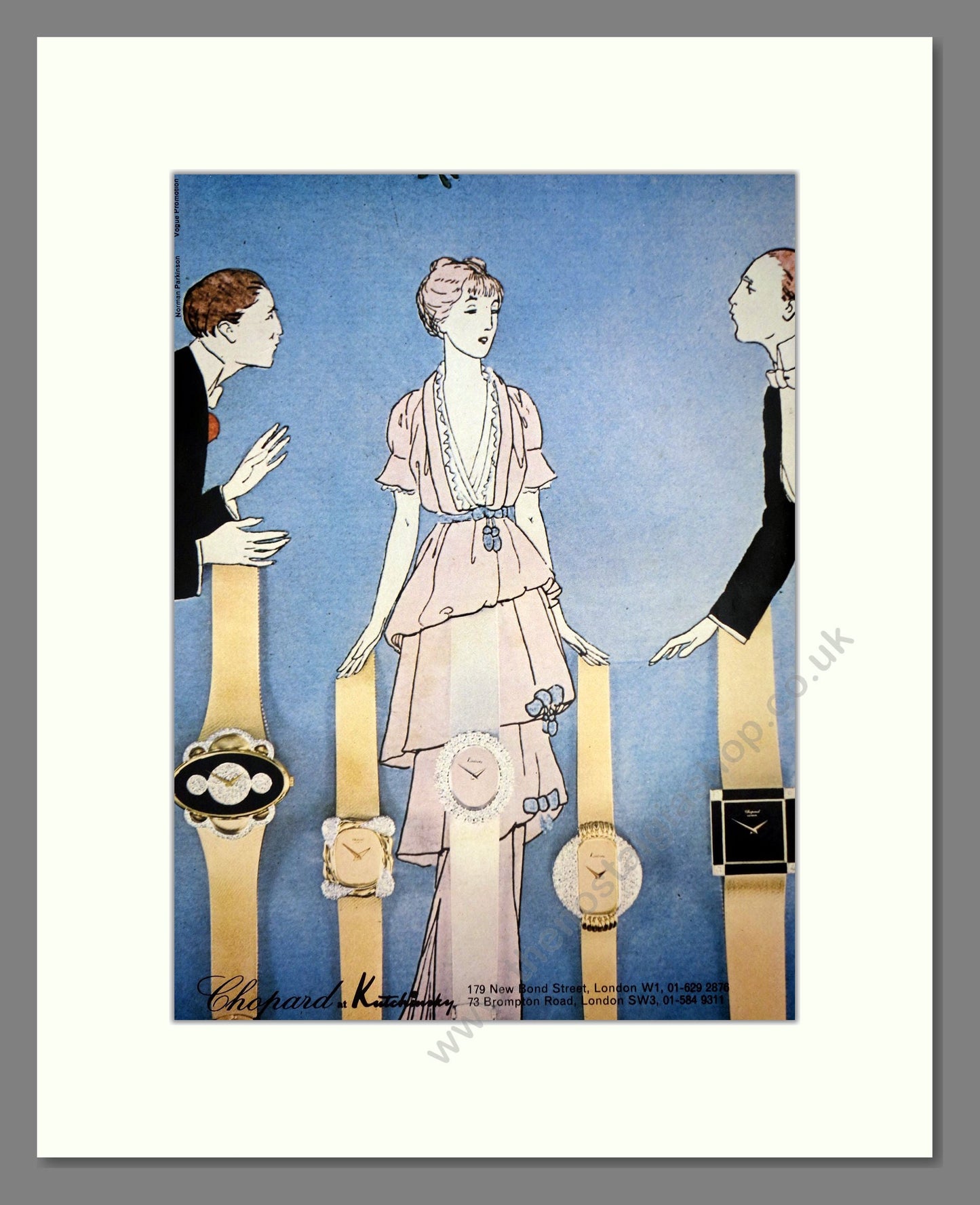 Chopard - At Kutchinsky. Vintage Advert 1977 (ref AD64349)