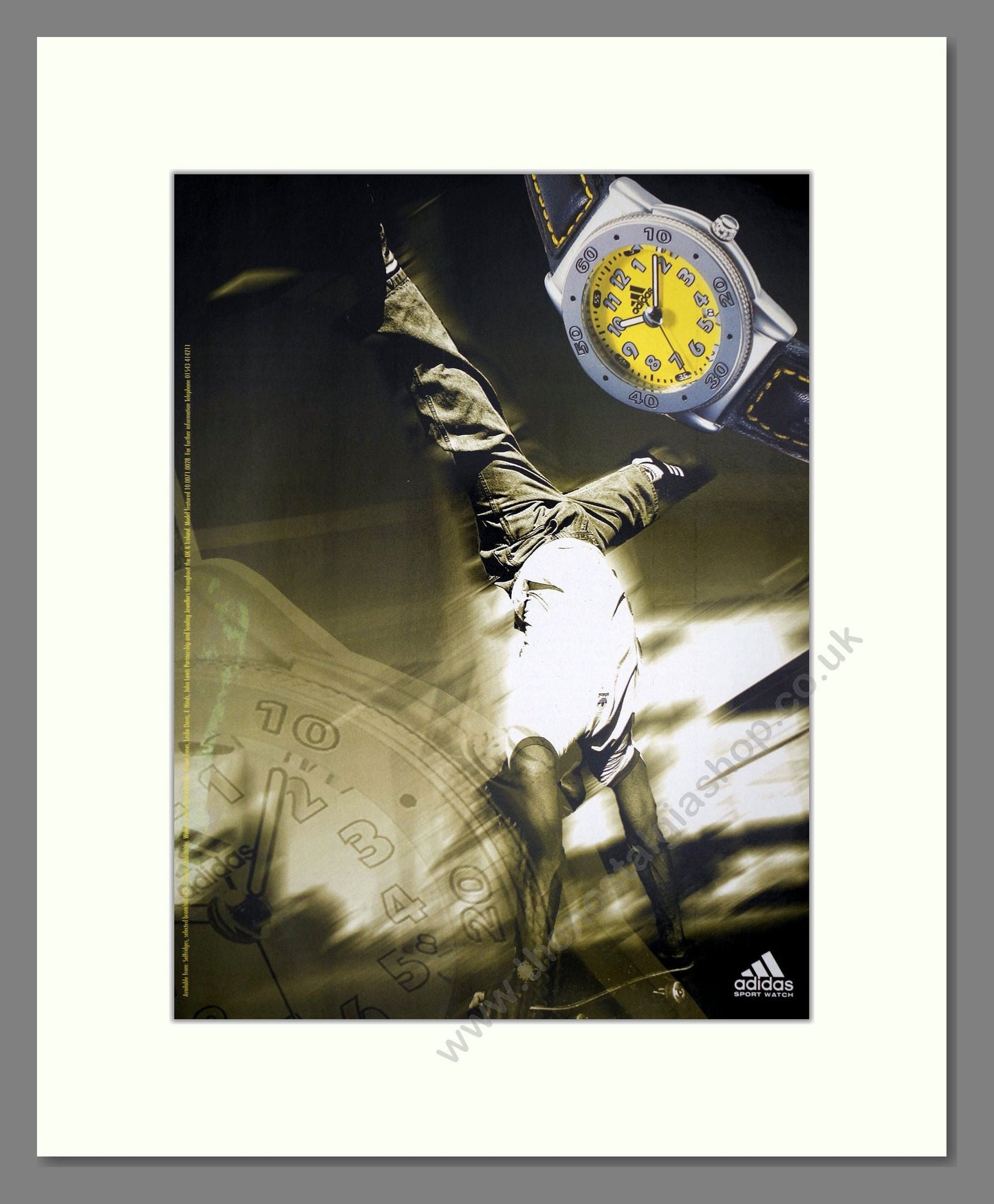 Adidas - Sport Watch. Vintage Advert 1997 (ref AD64359)