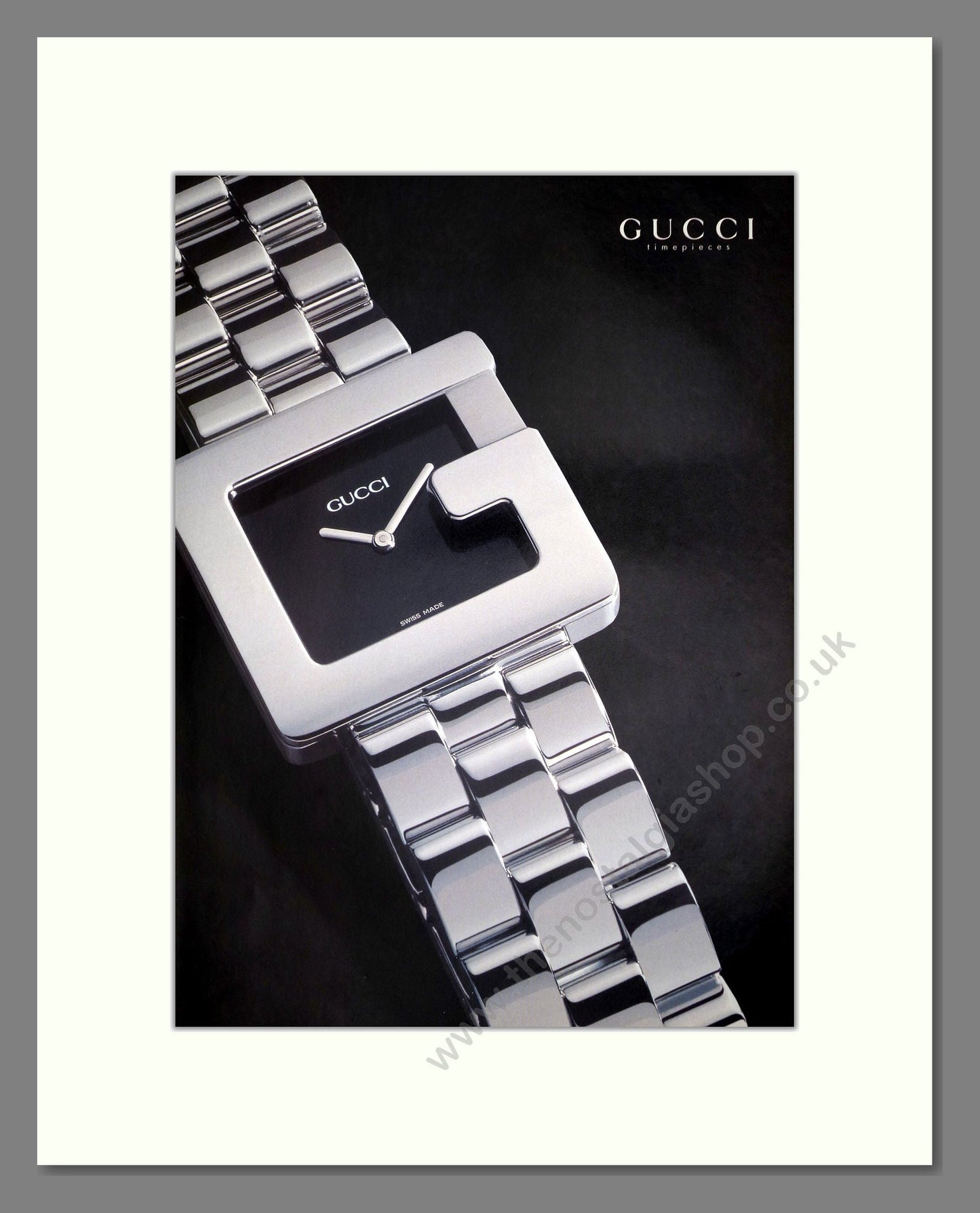 Gucci - Swiss Made. Vintage Advert 1997 (ref AD64387)