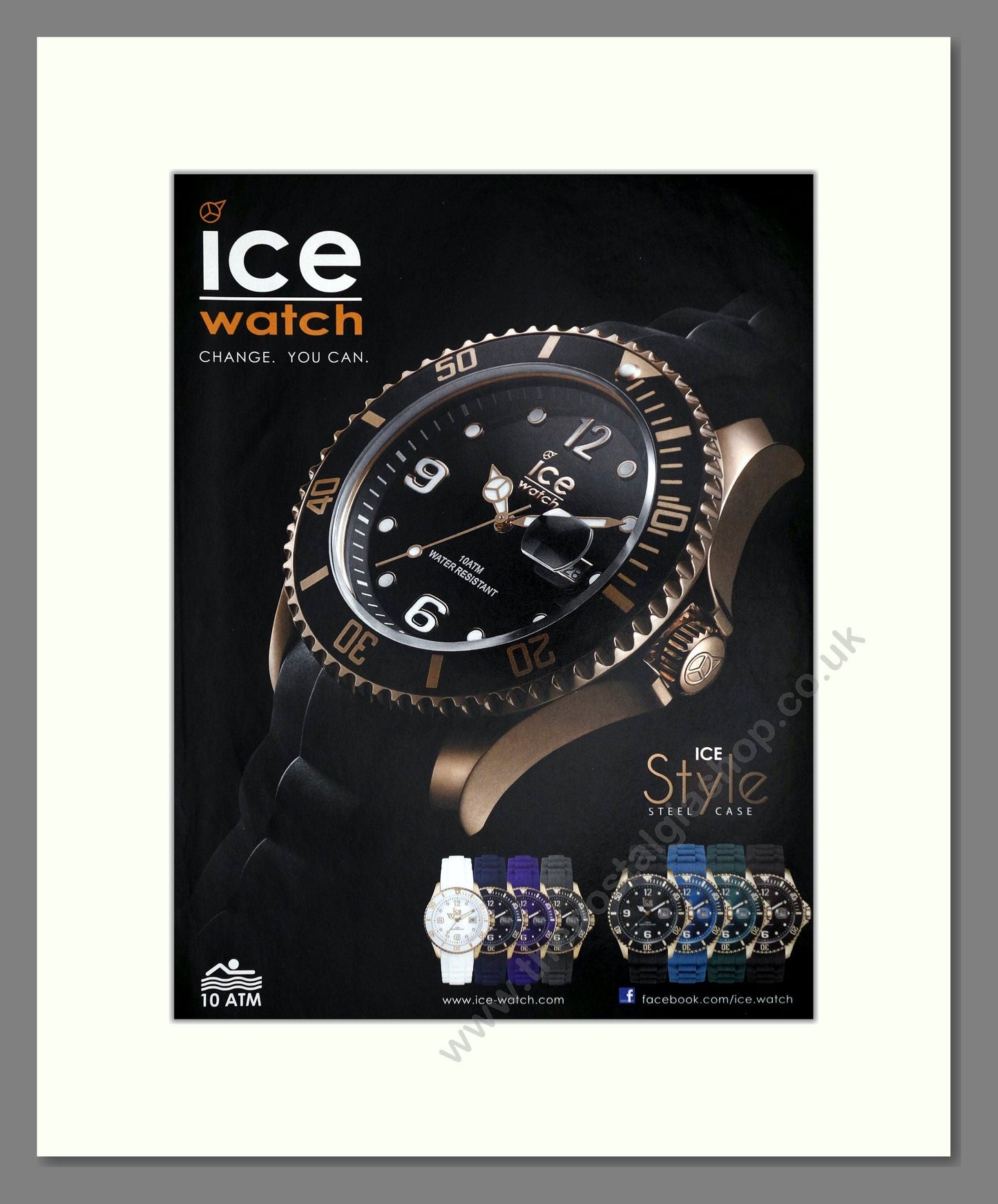 Ice - Various Watches. Vintage Advert 2014 (ref AD64392)