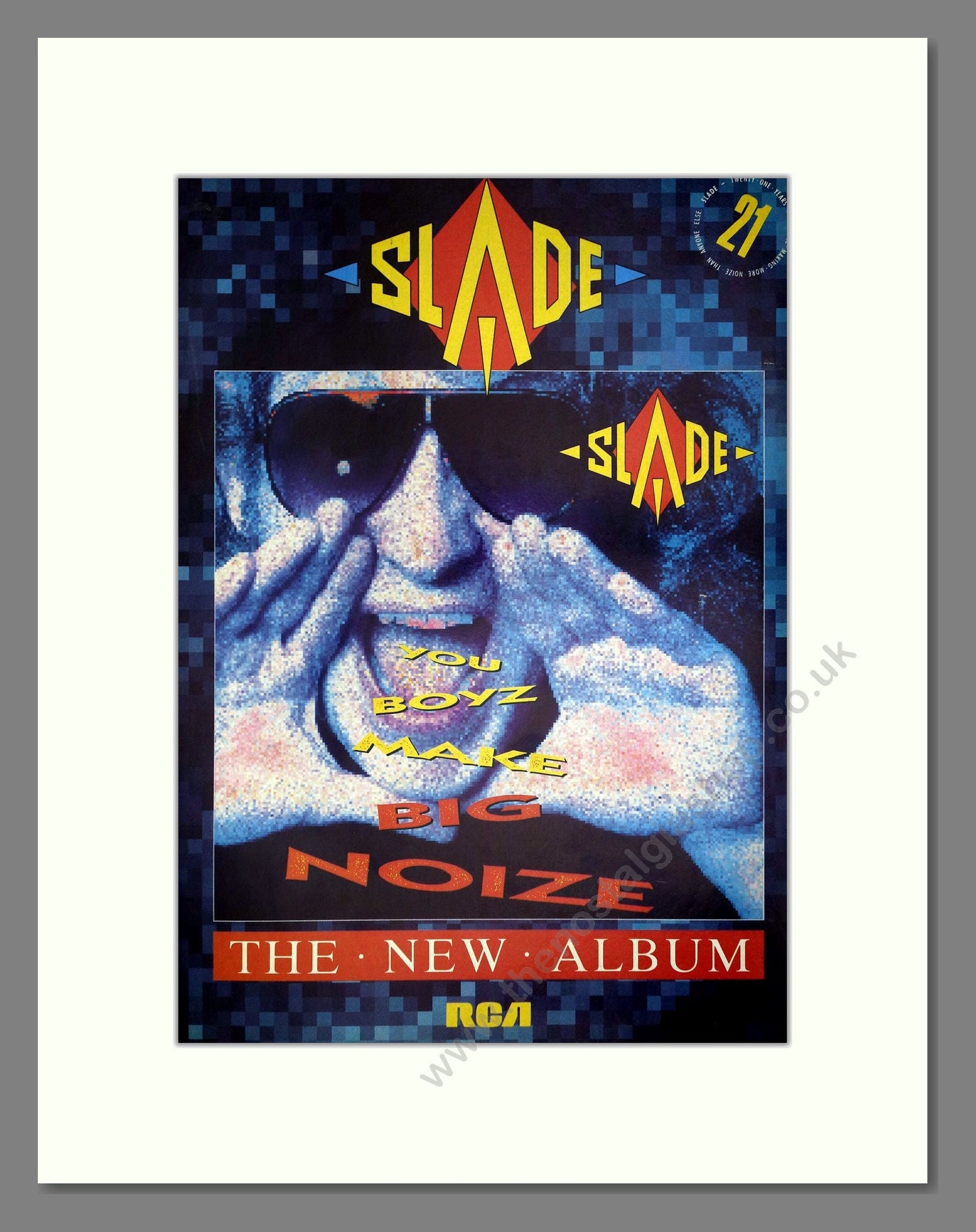 Slade - You Boyz Make Big Noize. Vintage Advert 1987 (ref AD64706)