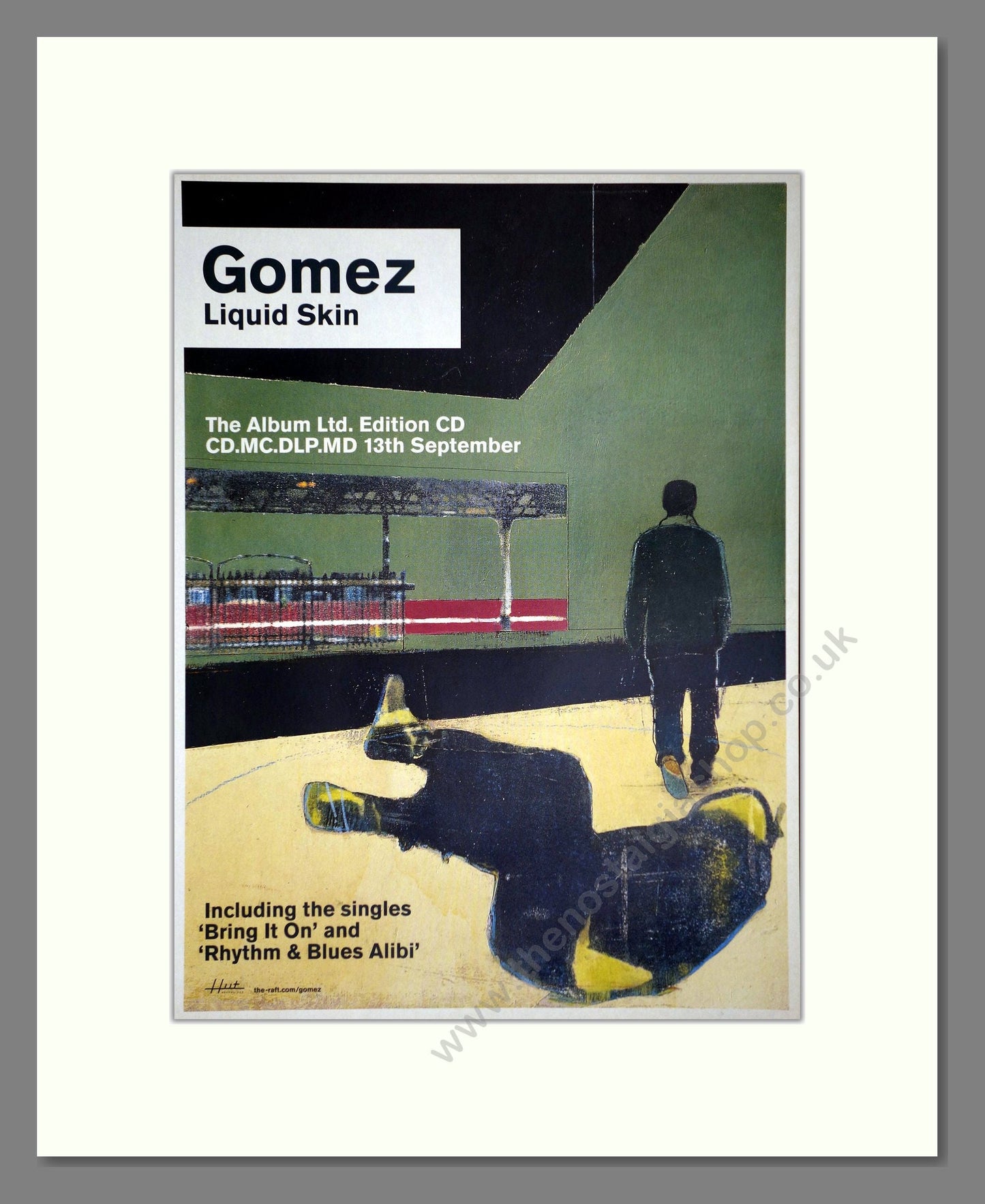Gomez - Liquid Skin. Vintage Advert 1999 (ref AD64813)