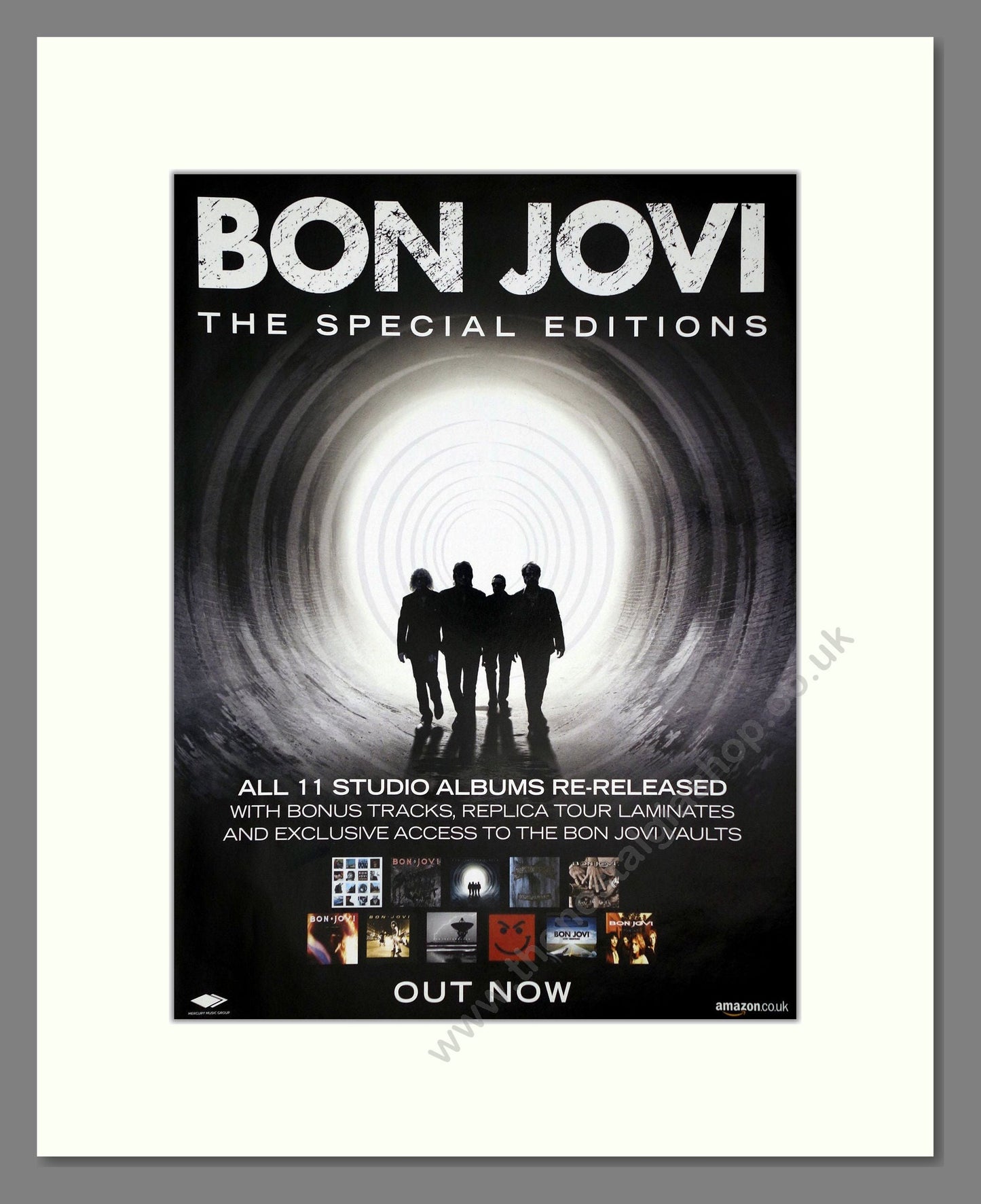 Bon Jovi - The Special Editions. Vintage Advert 2010 (ref AD64925)
