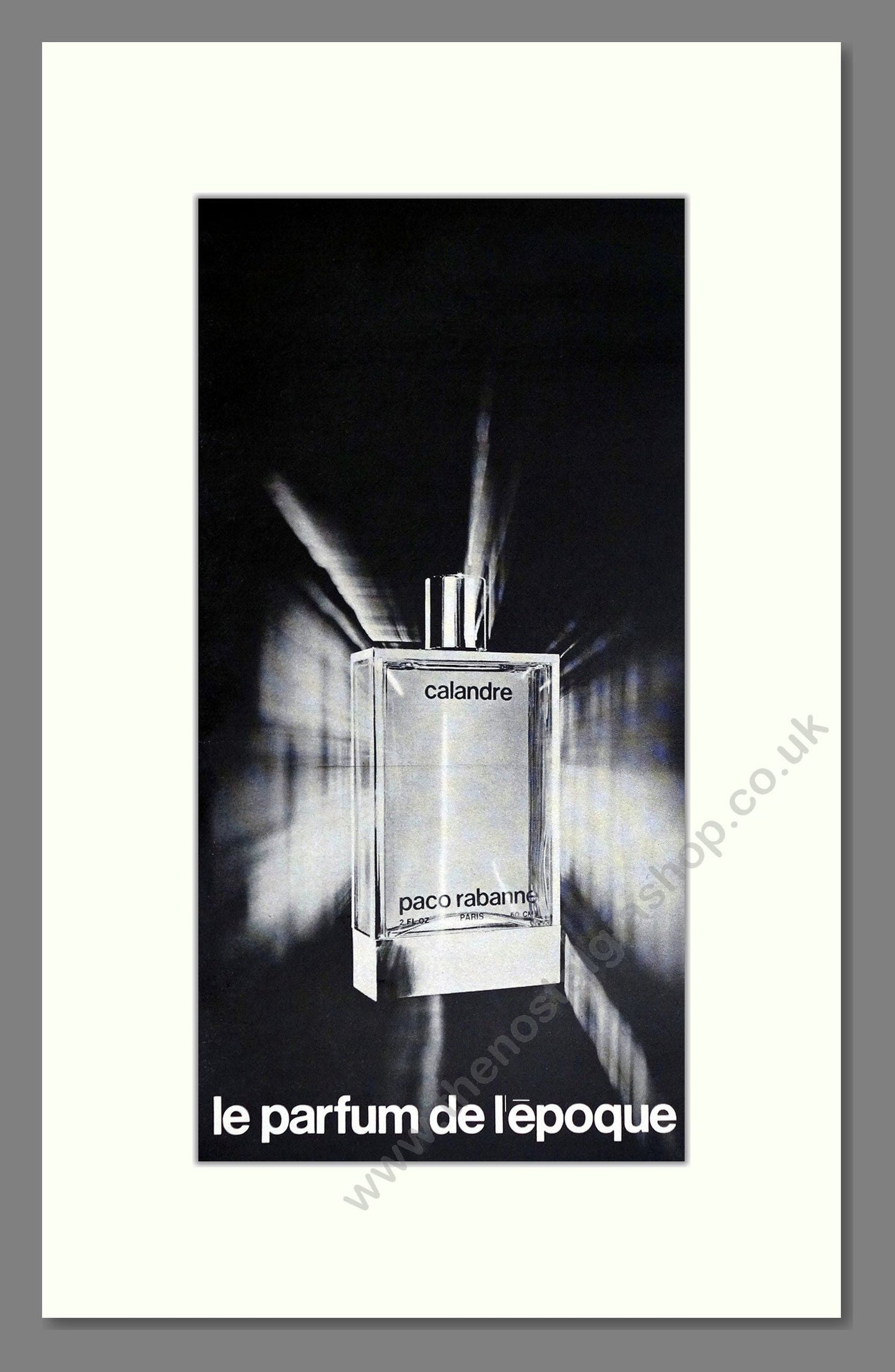 Paco Rabanne - Calandre. Vintage Advert 1973 (ref AD65447)