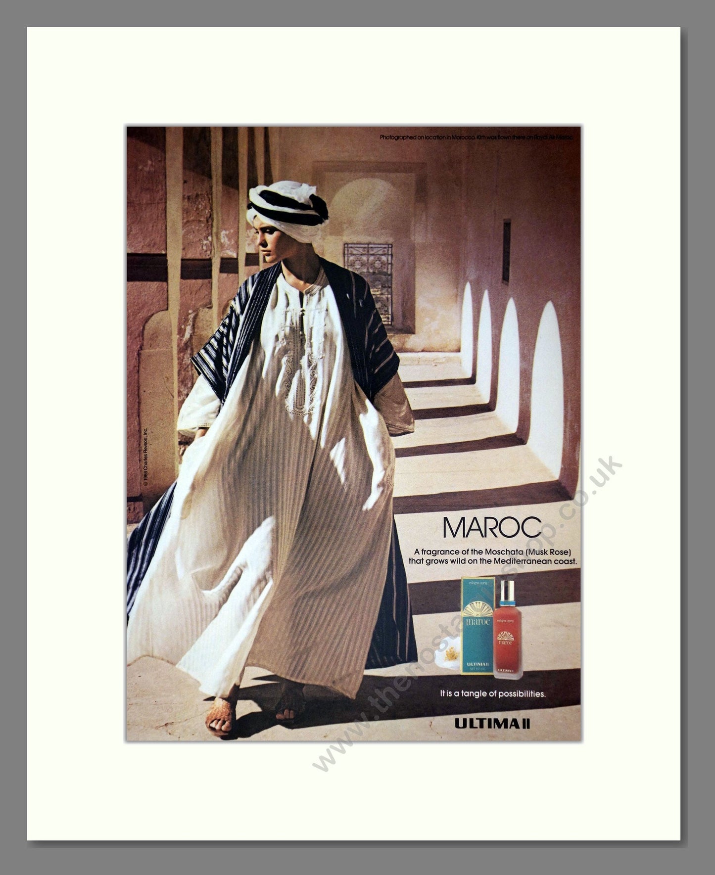 Maroc - Ultima II. Vintage Advert 1986 (ref AD65454)