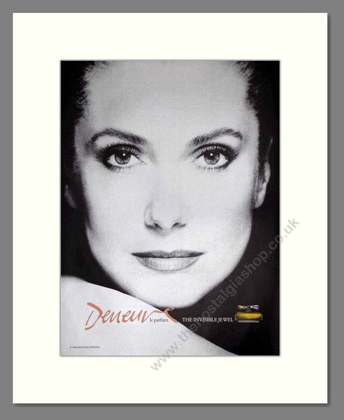 Deneuve - The Invisible Jewel. Vintage Advert 1986 (ref AD65455)