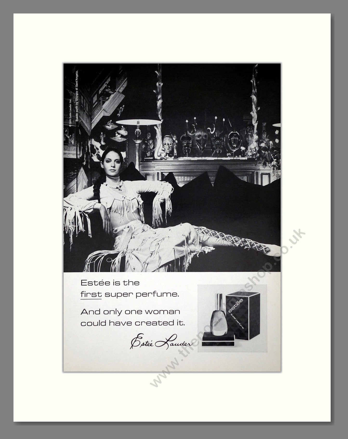 Estee Lauda - Estee Super Perfume. Vintage Advert 1970 (ref AD65464)
