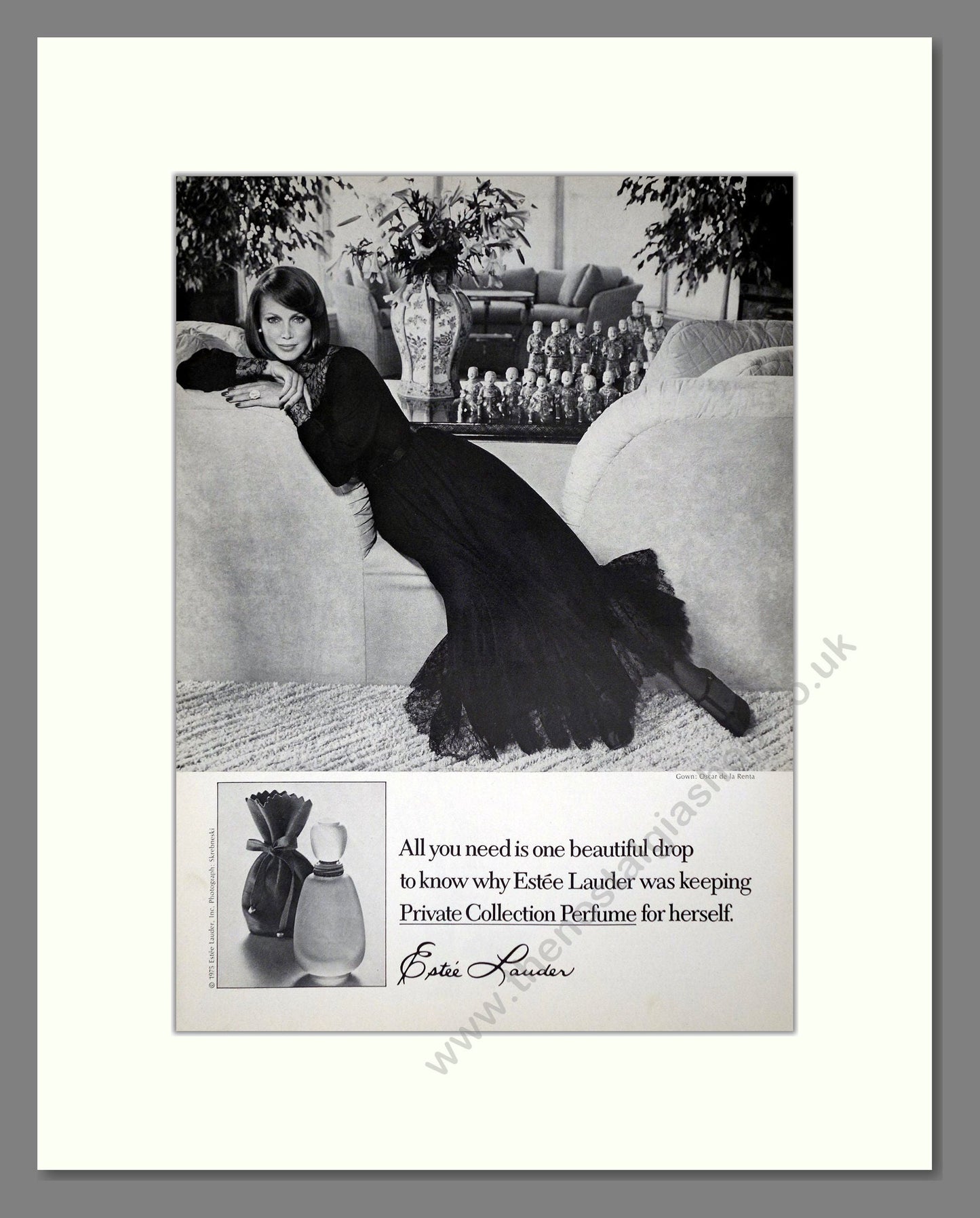 Estee Lauda - Private Collection. Vintage Advert 1975 (ref AD65474)