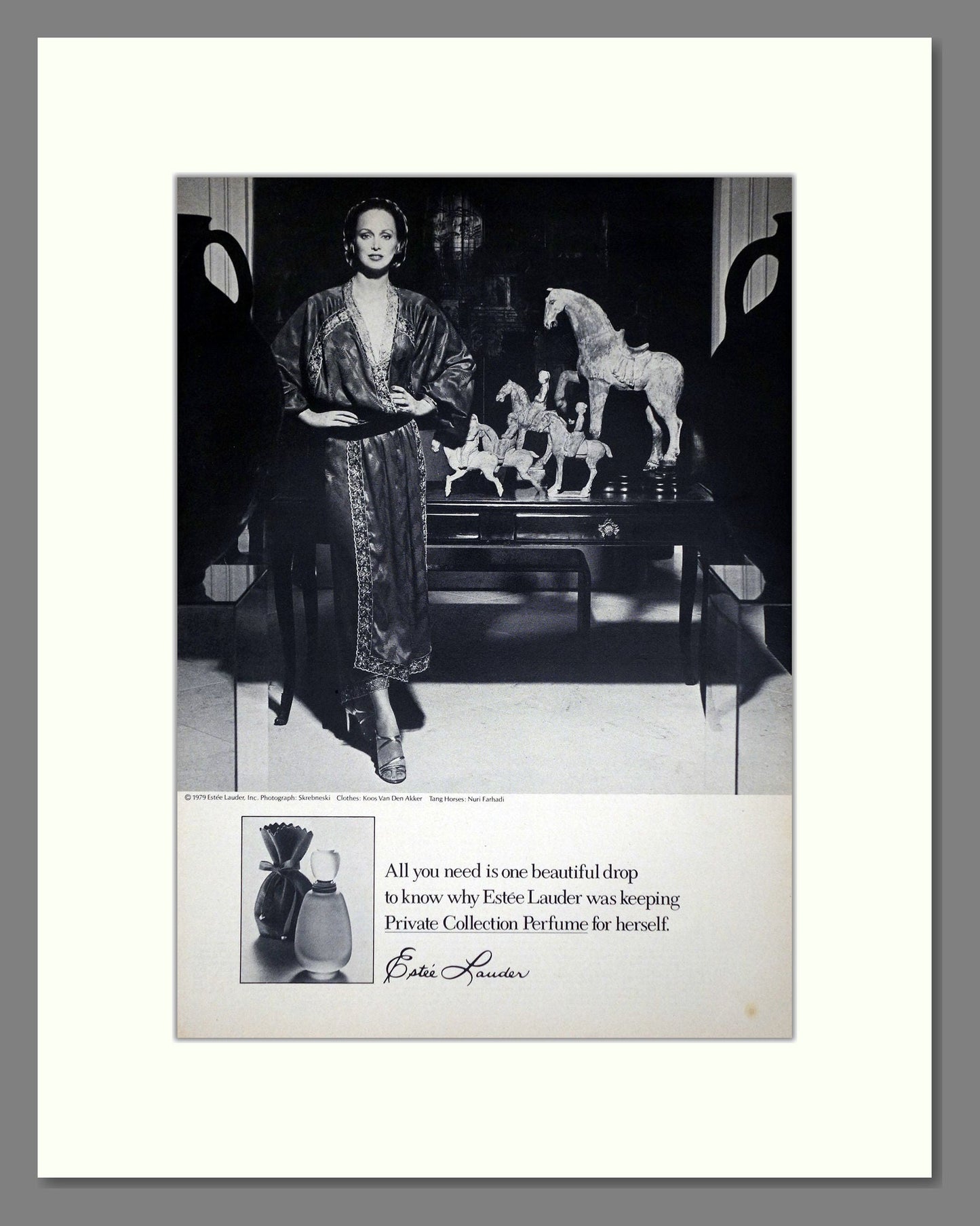 Estee Lauda - Private Collection. Vintage Advert 1979 (ref AD65477)