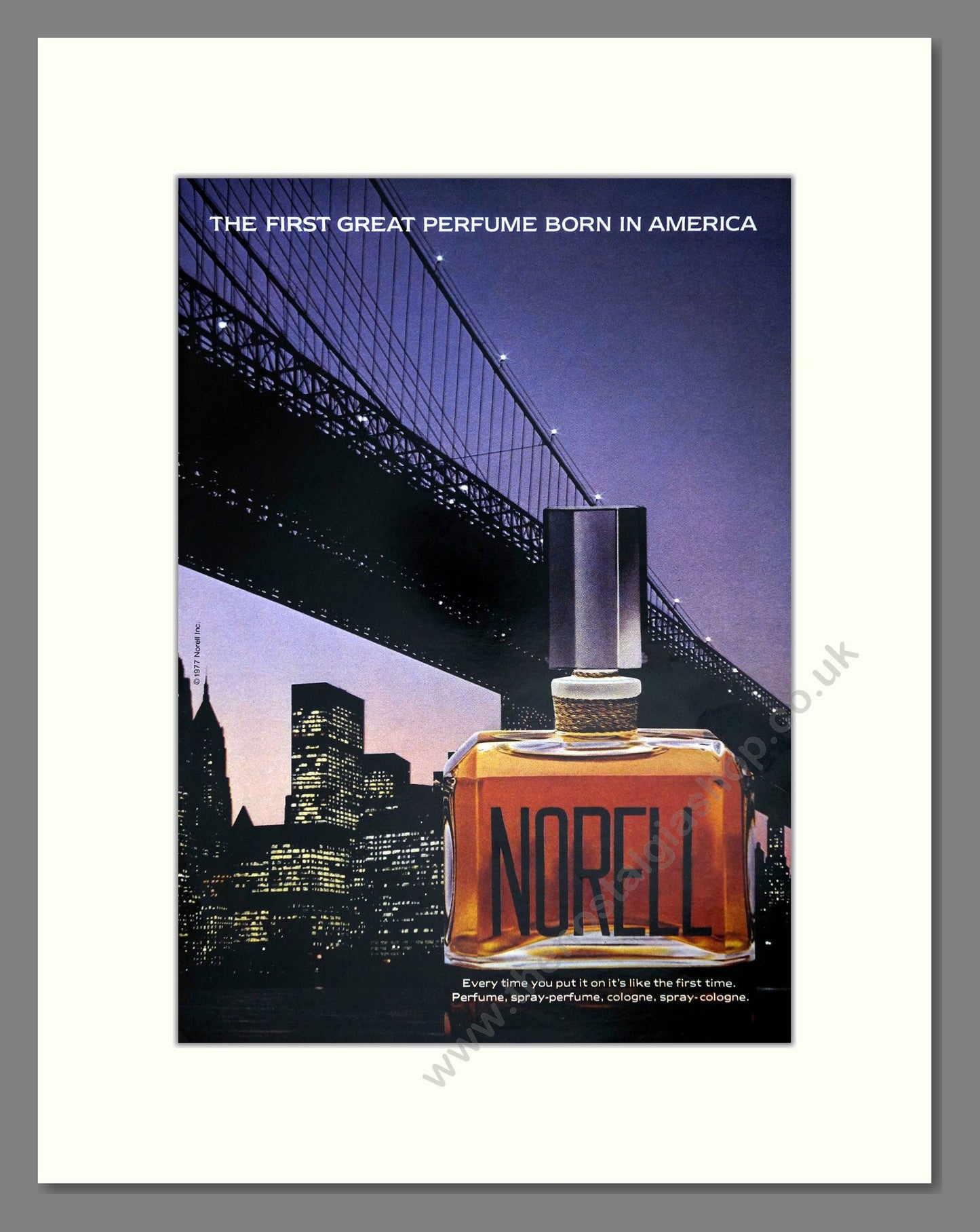Norell - Norell. Vintage Advert 1977 (ref AD65500)