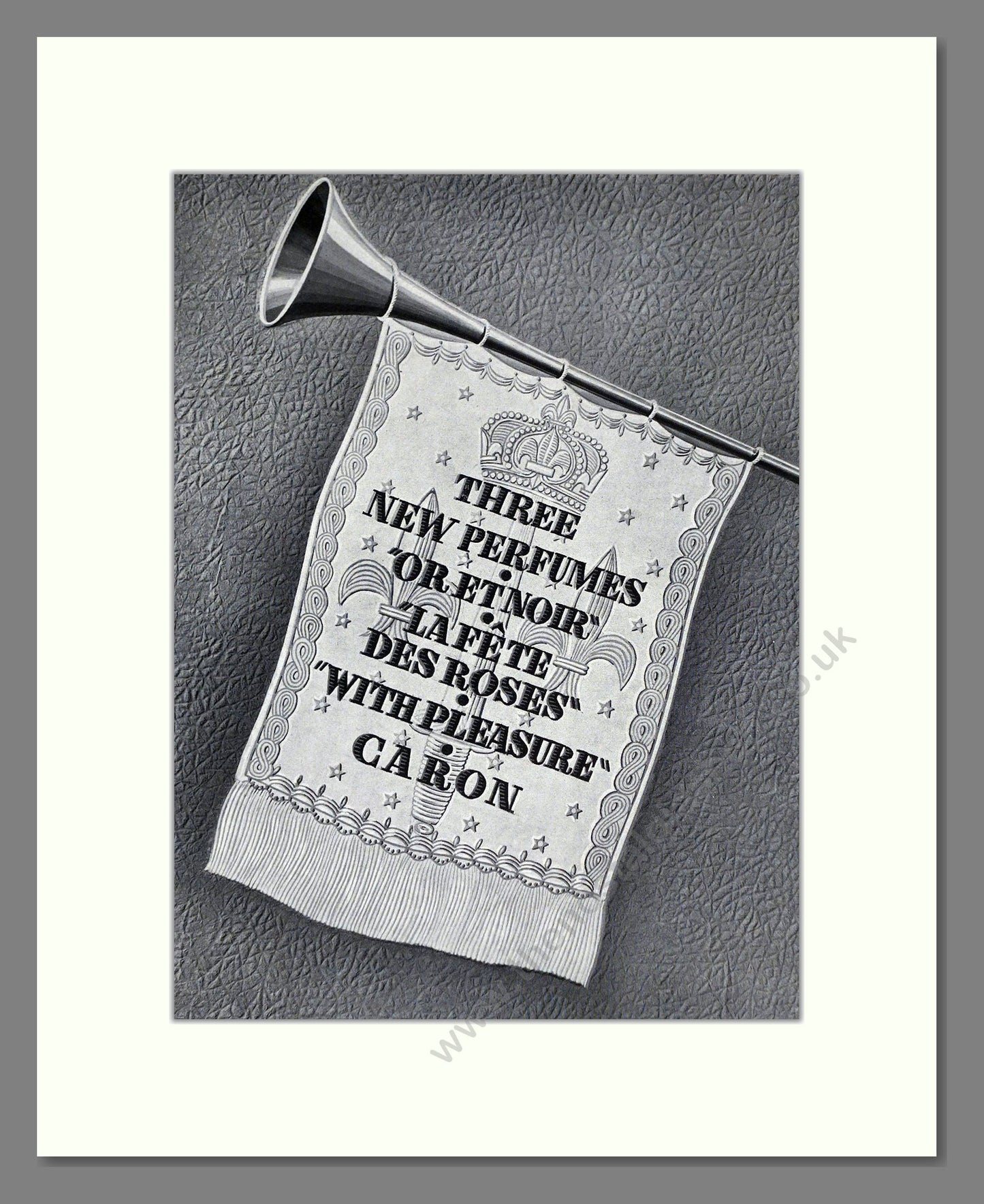 Caron - Three New Perfumes. Vintage Advert 1949 (ref AD65505)