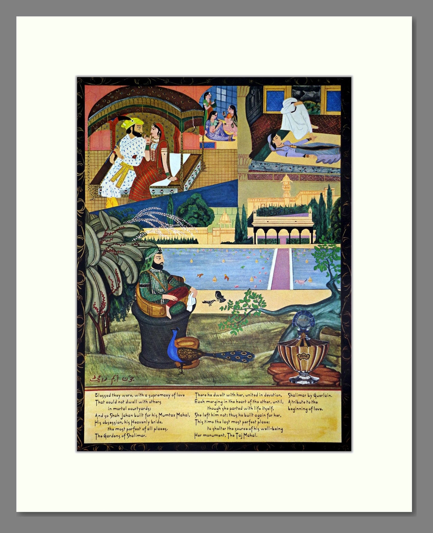 Guerlain - Shalimar. Vintage Advert 1967 (ref AD65536)