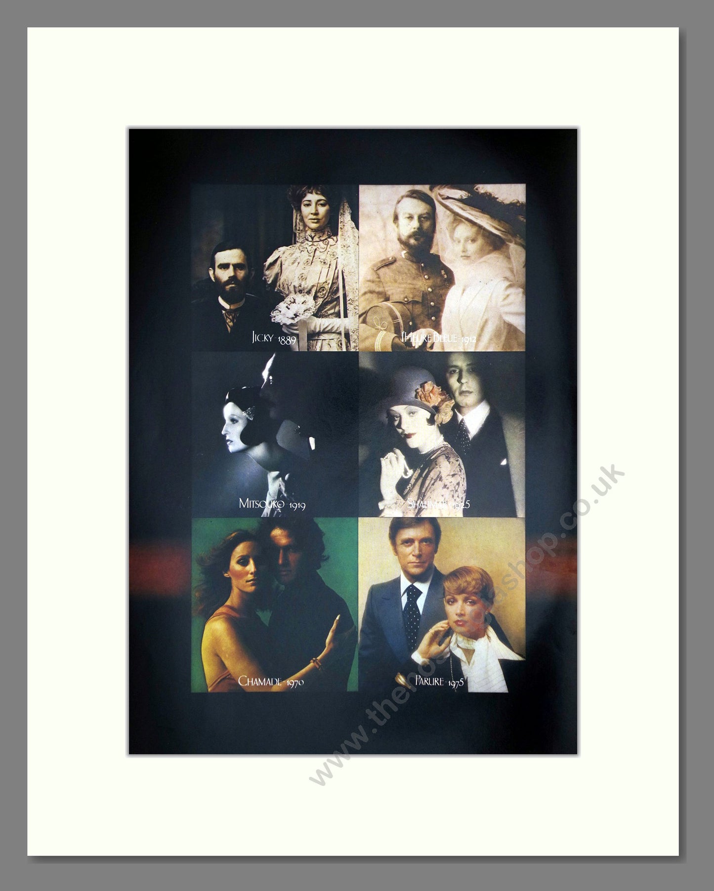 Guerlain - Matching Collections Double Advert. Vintage Advert 1976 (ref AD65547)