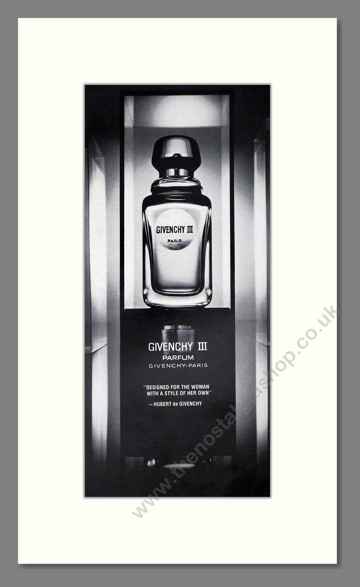 Givenchy - Givenchy III. Vintage Advert 1975 (ref AD65562)