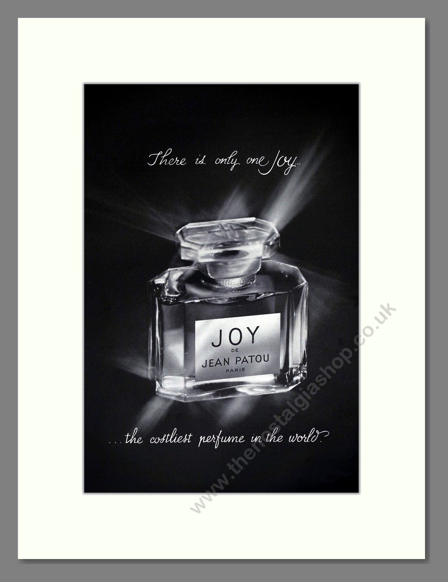Jean Patou - Joy. Vintage Advert 1968 (ref AD65581)