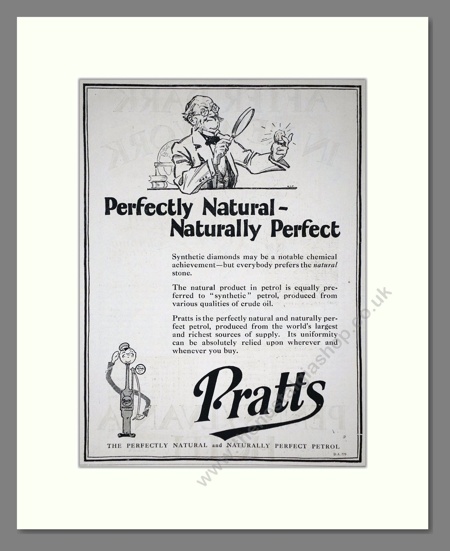 Pratts - Perfectly Natural. Vintage Advert 1926 (ref AD65607)