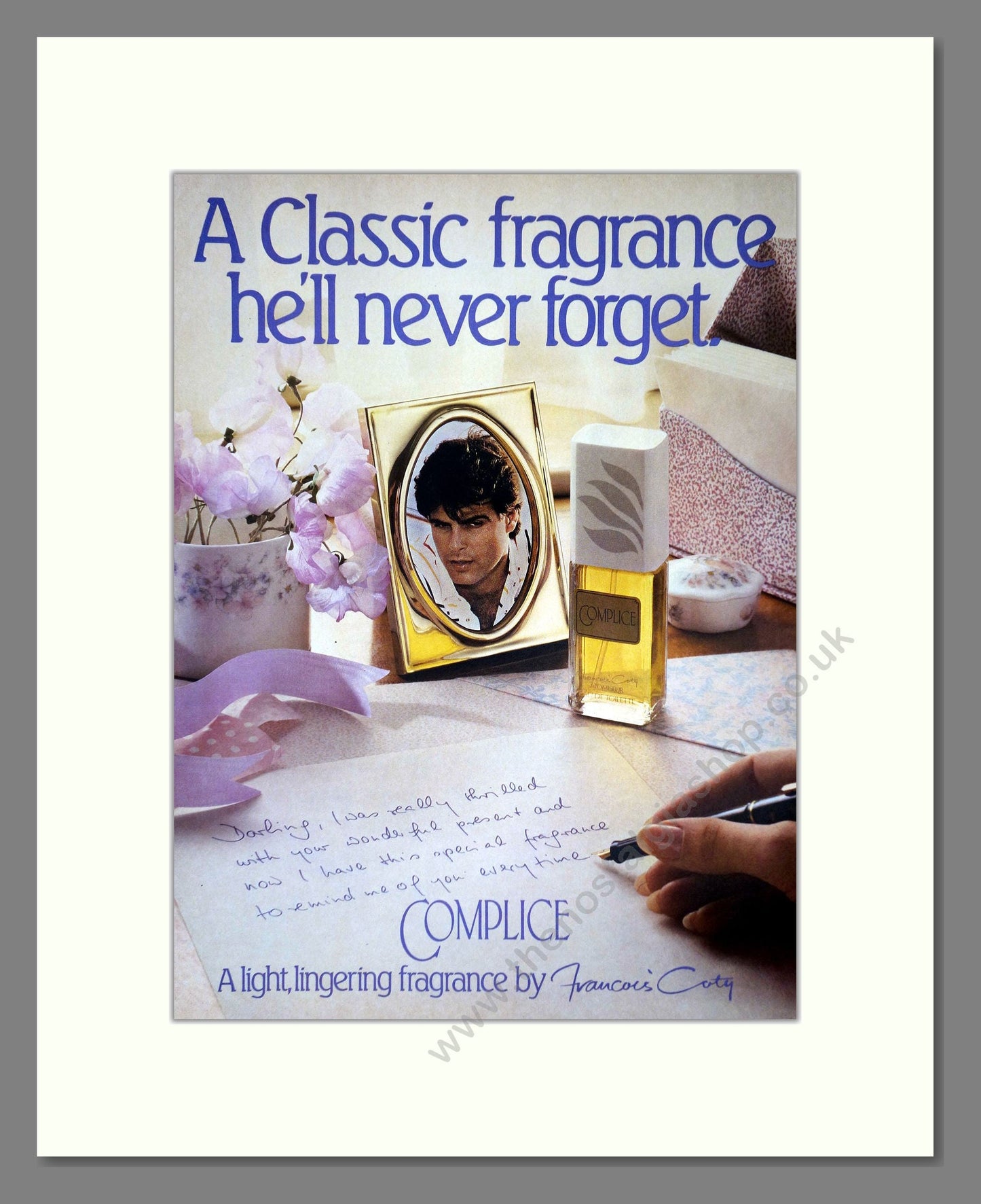 Coty - Complice. Vintage Advert 1983 (ref AD66043)