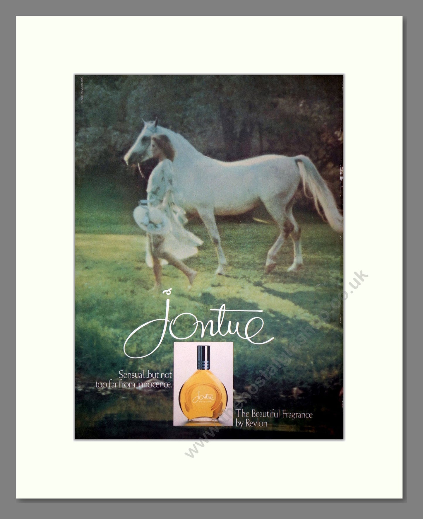 Revlon - Jontue. Vintage Advert 1982 (ref AD66049)