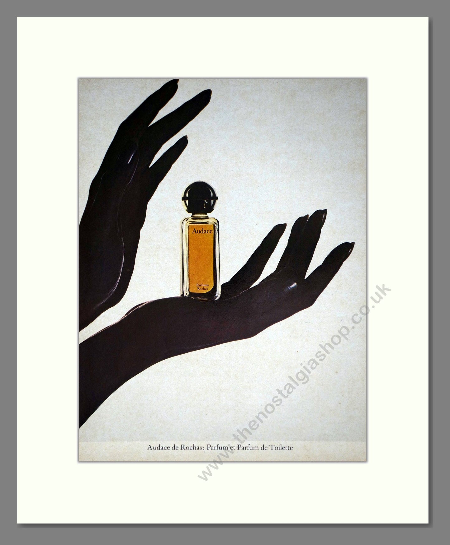Rochas - Audace. Vintage Advert 1974 (ref AD66059)