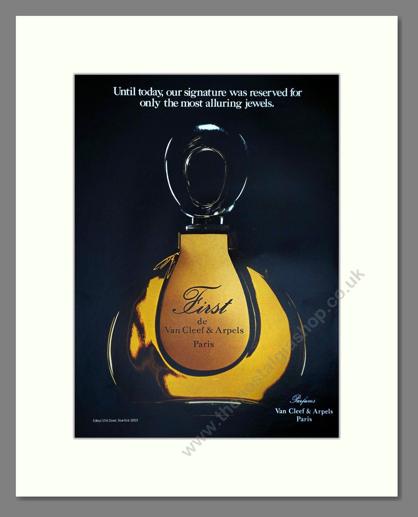 Van Cleef And Arpels - First. Vintage Advert 1977 (ref AD66082)