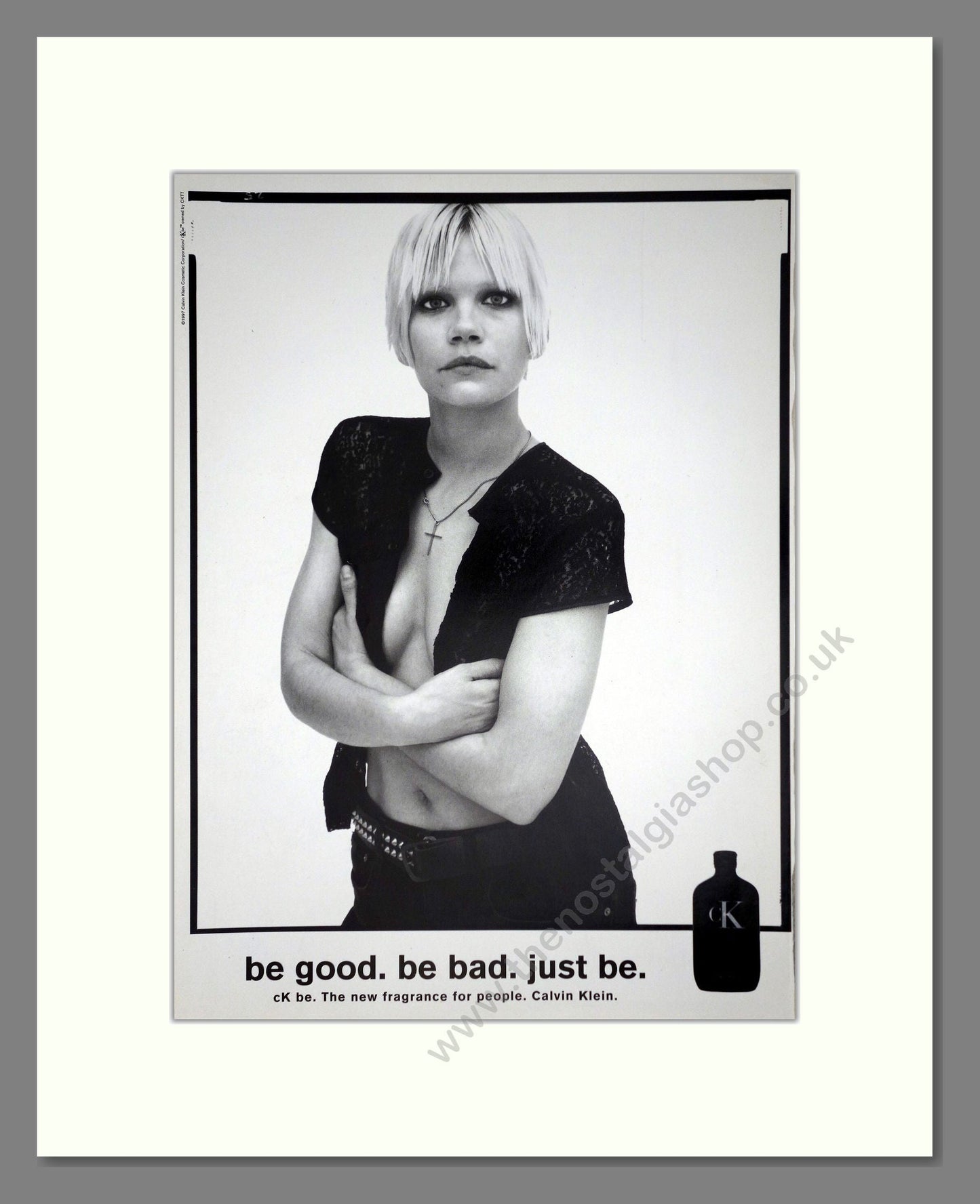 Calvin Klein - CK Be. Vintage Advert 1997 (ref AD66101)