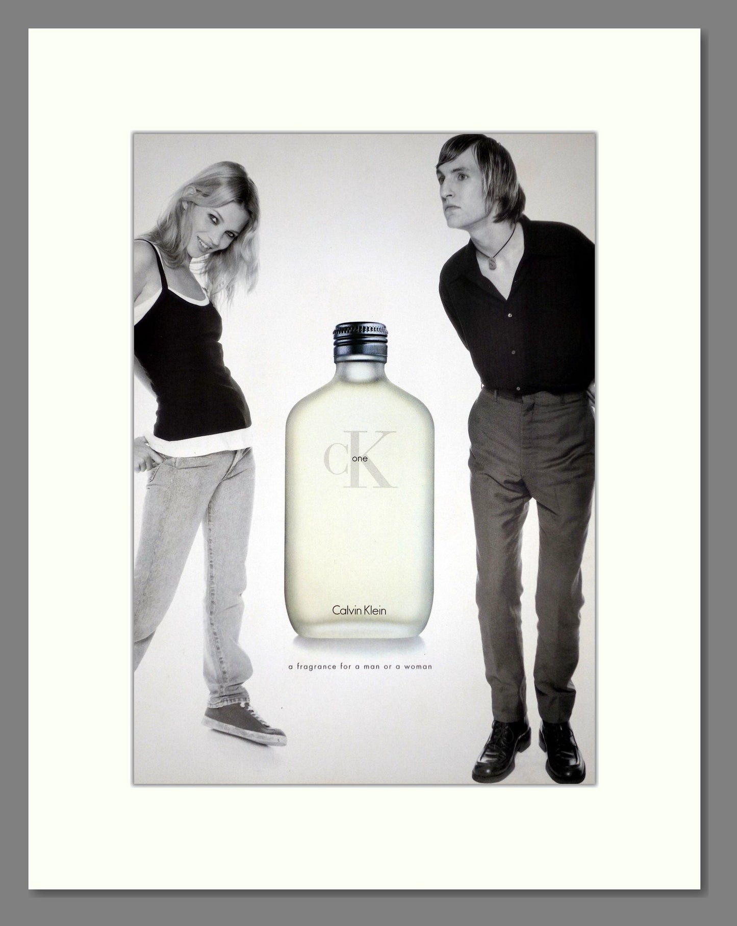 Calvin Klein - CK One. Vintage Advert 1996 (ref AD66107)