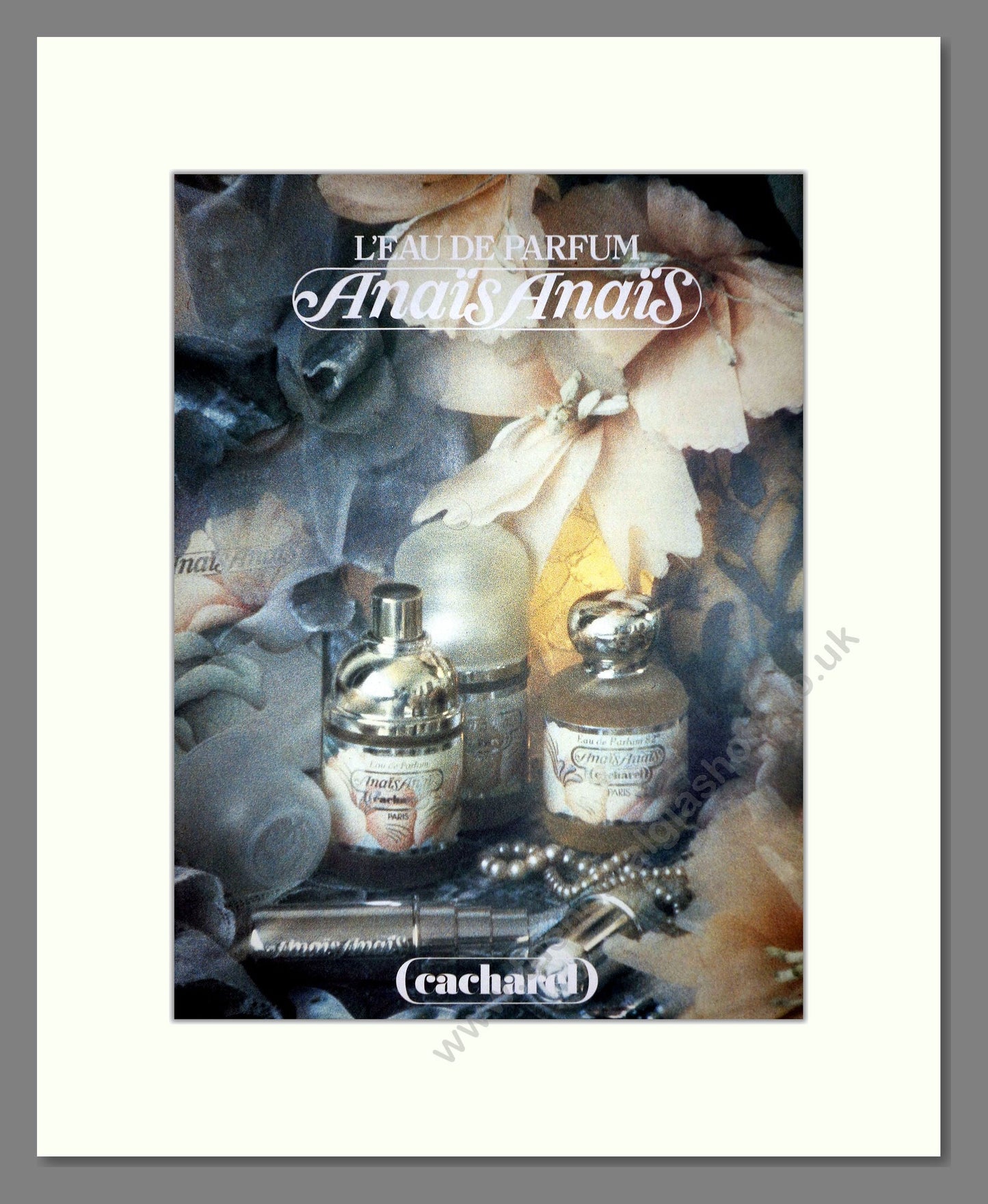 Cacharel - Anais Anais. Vintage Advert 1985 (ref AD66117)