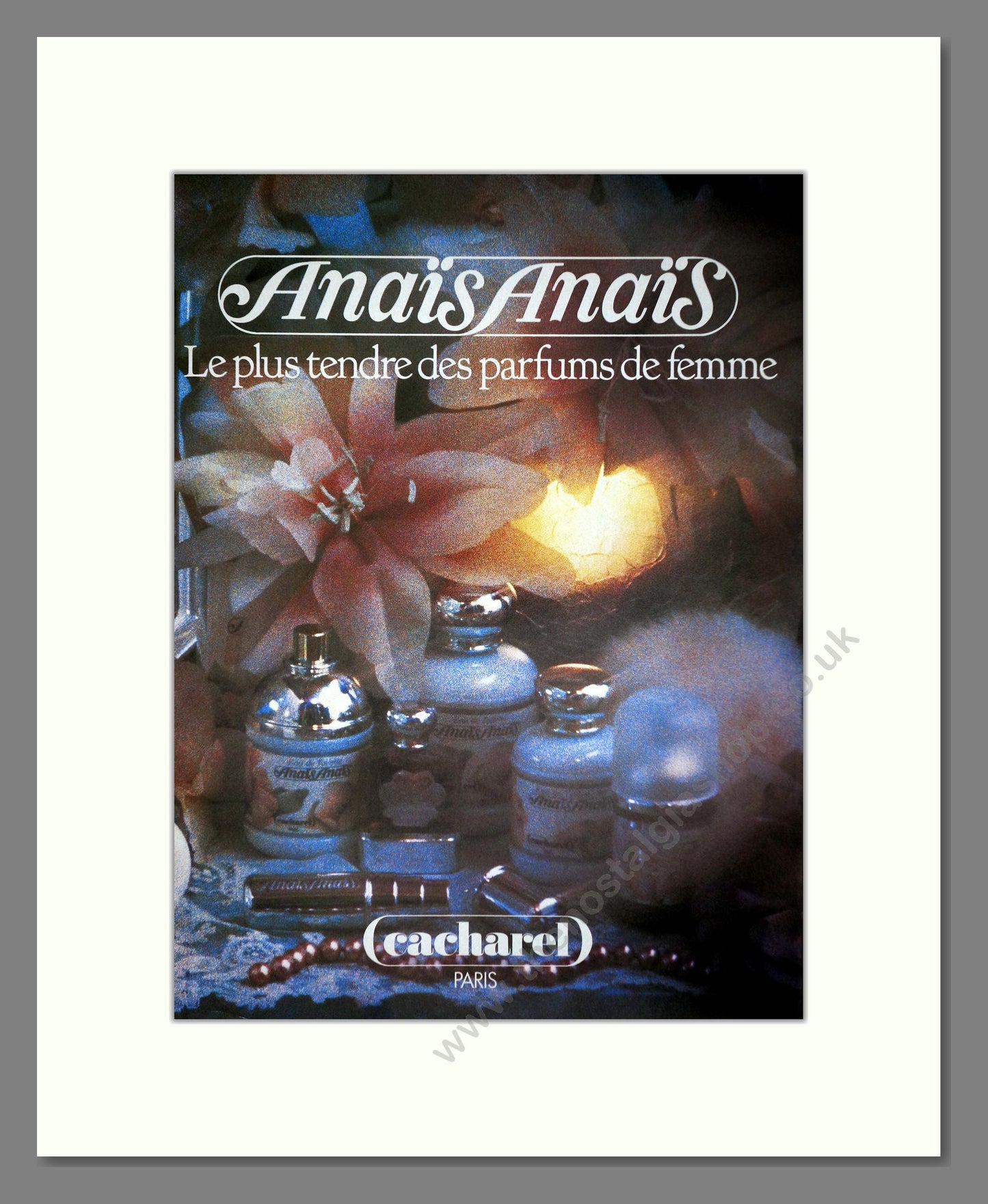 Cacharel - Anais Anais. Vintage Advert 1984 (ref AD66119)