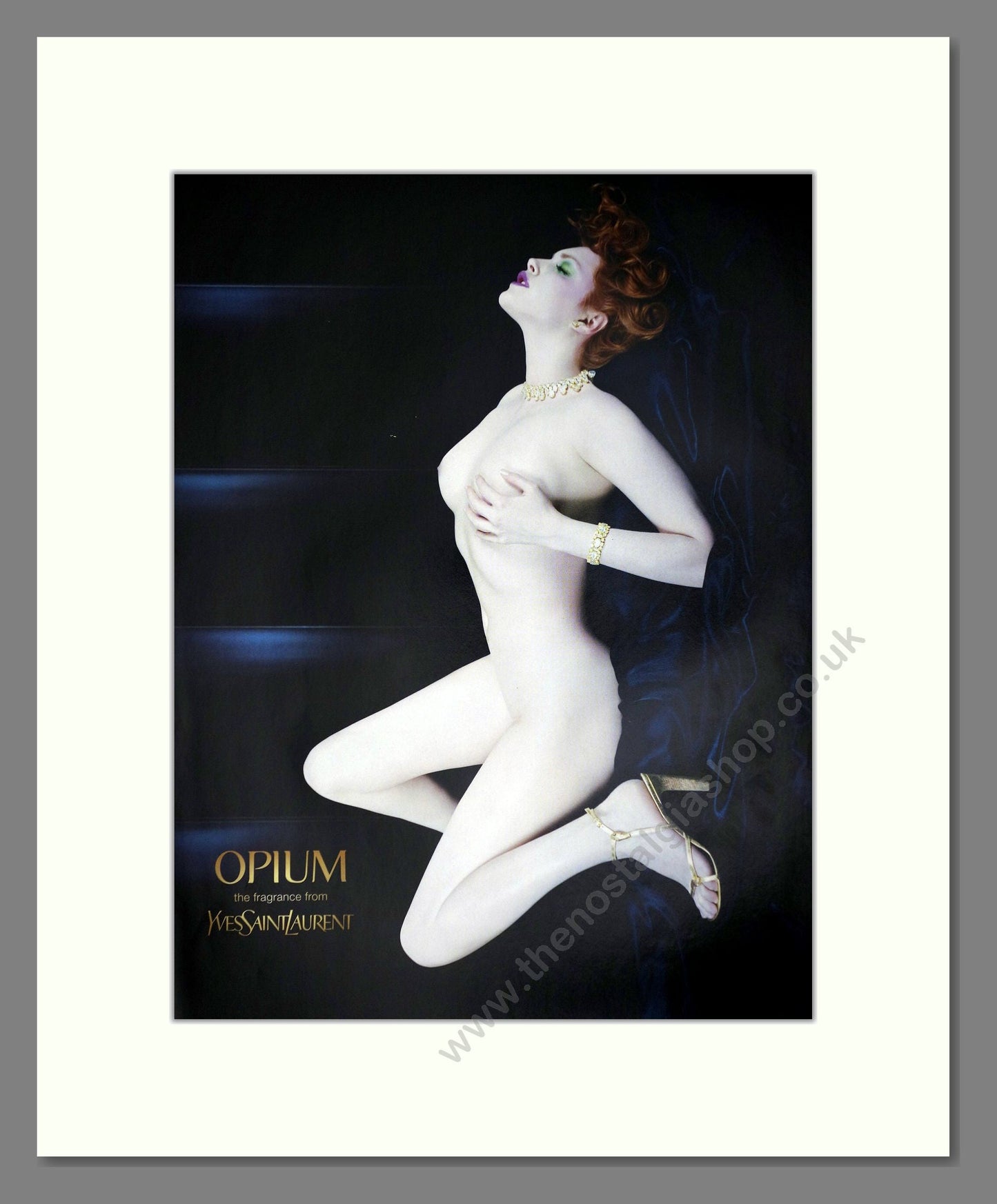 Yves Saint Laurent - Opium. Vintage Advert 2000 (ref AD66131)