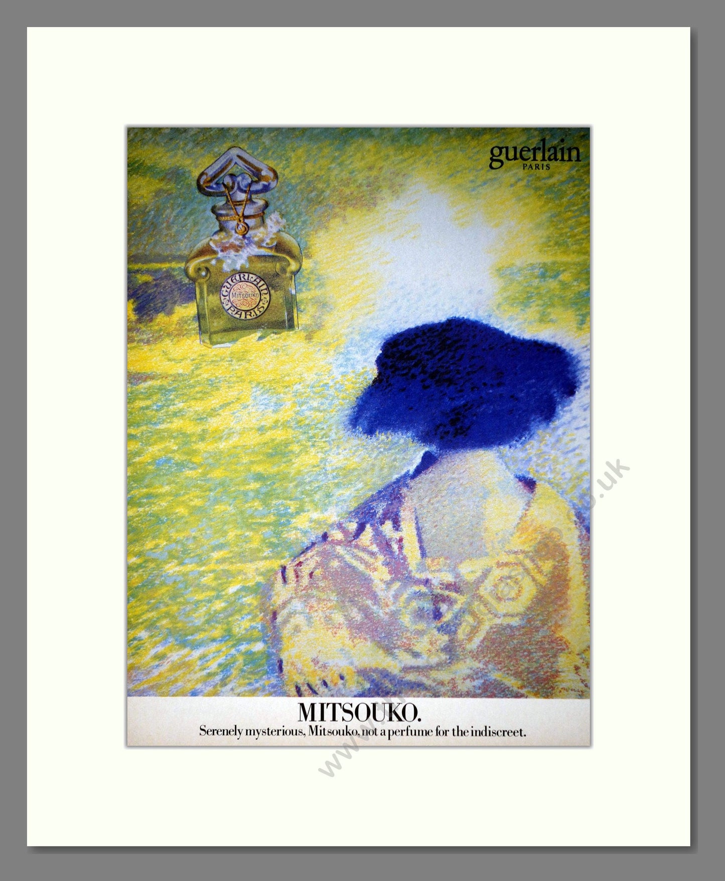 Guerlain - Mitsouko. Vintage Advert 1982 (ref AD66153)