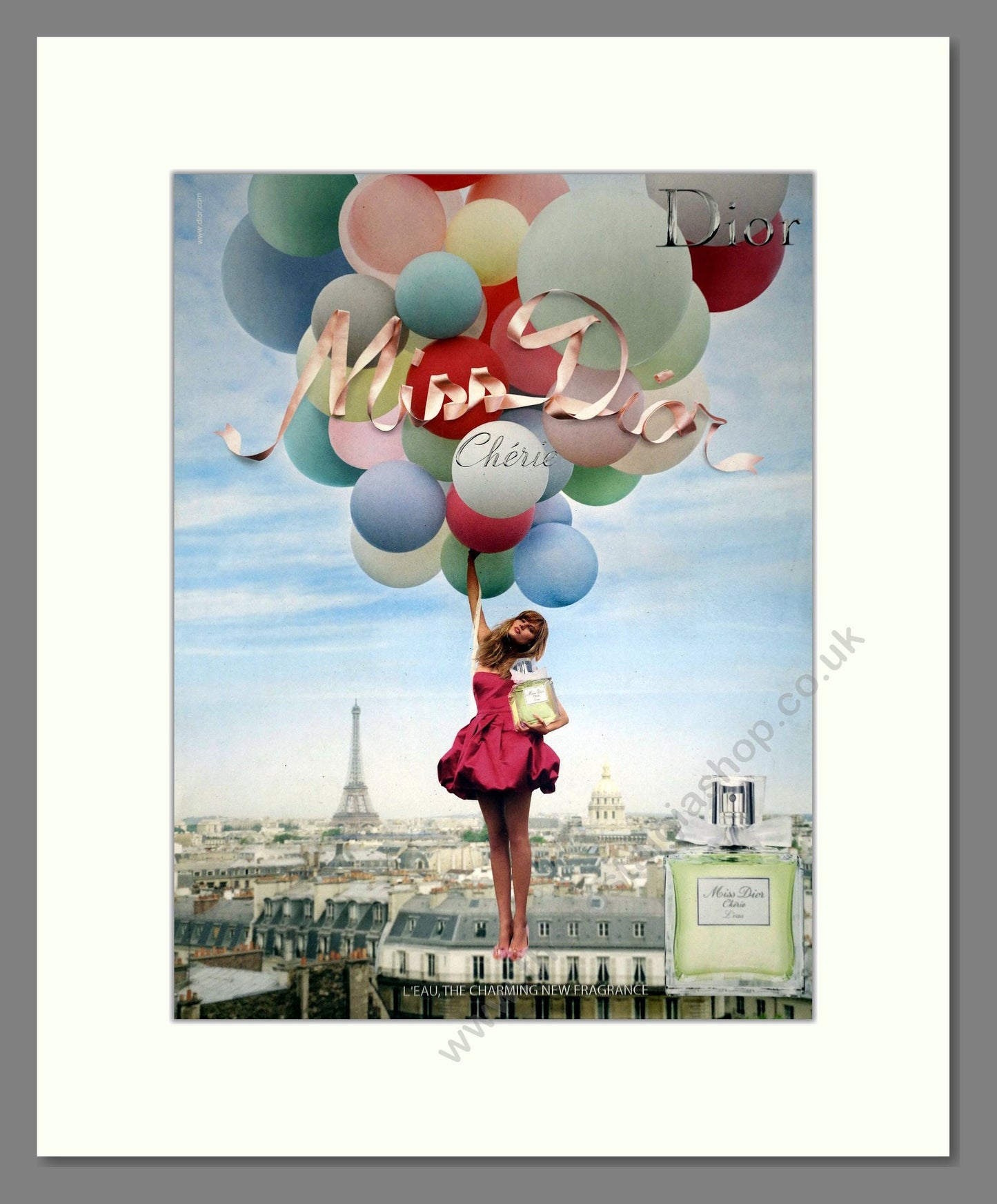 Dior - Miss Dior Cherie. Vintage Advert 2009 (ref AD66201)