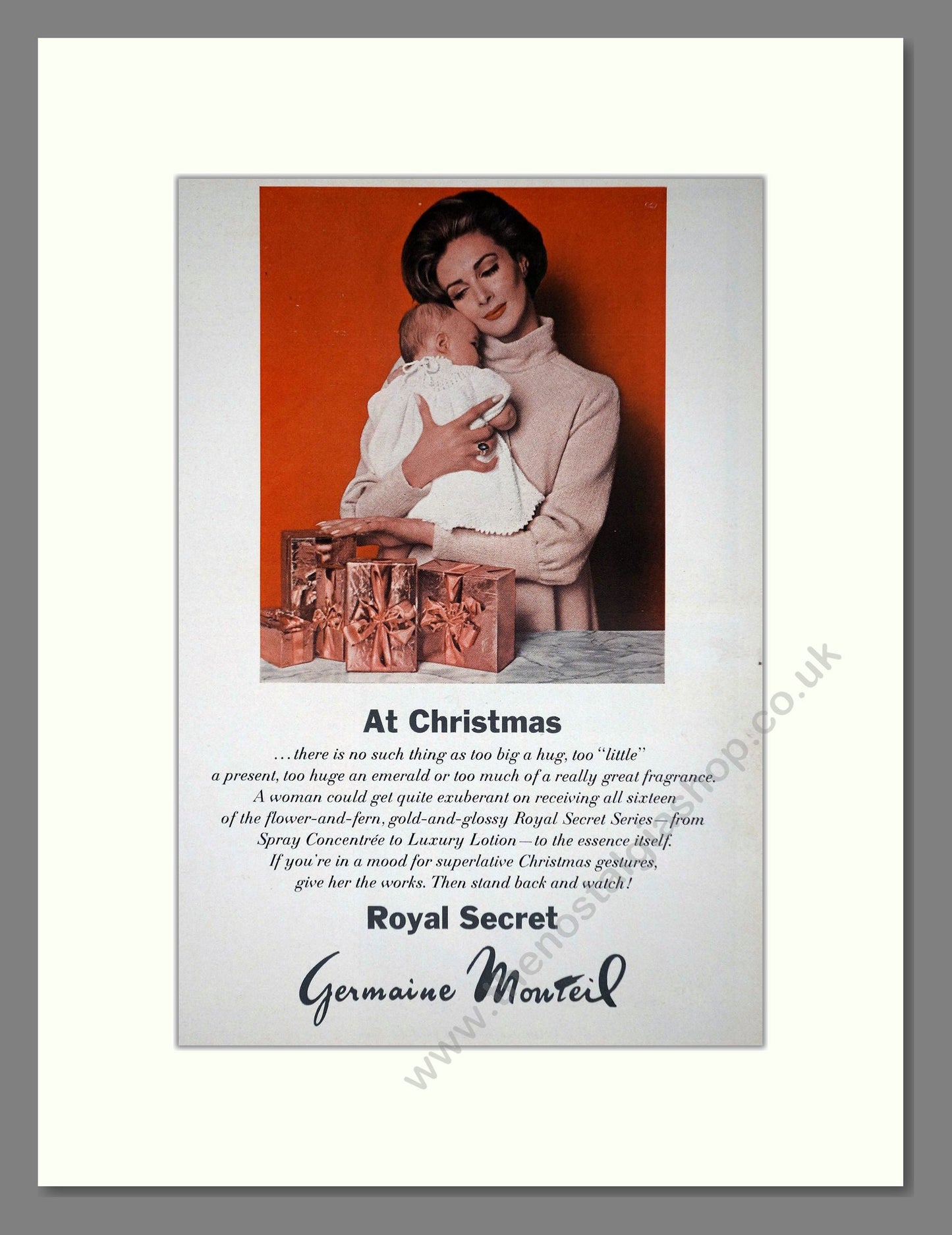 Germaine Mouteil - Royal Secret. Vintage Advert 1968 (ref AD66246)