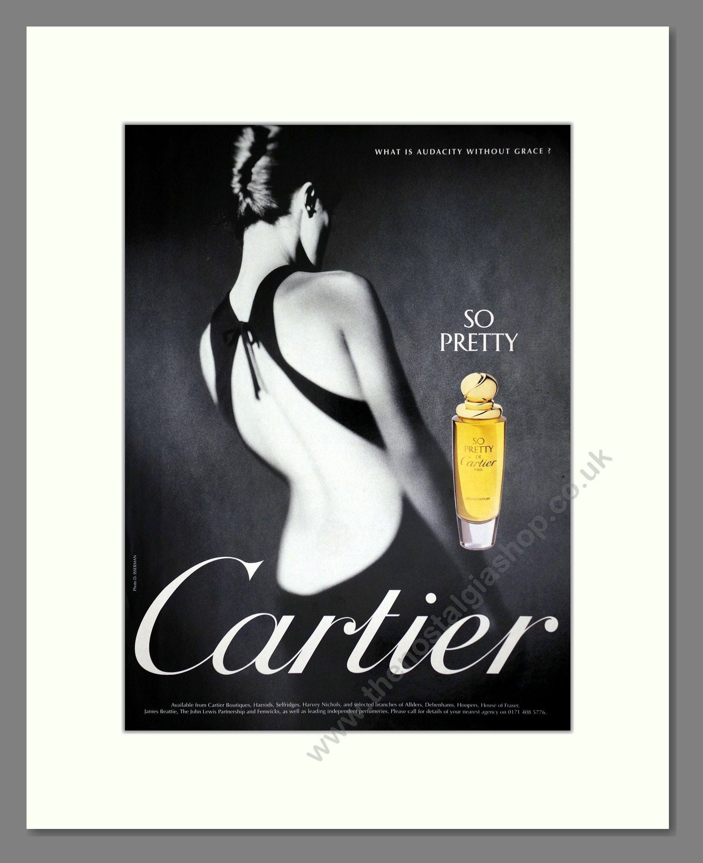 Cartier - So Pretty. Vintage Advert 1998 (ref AD66289)