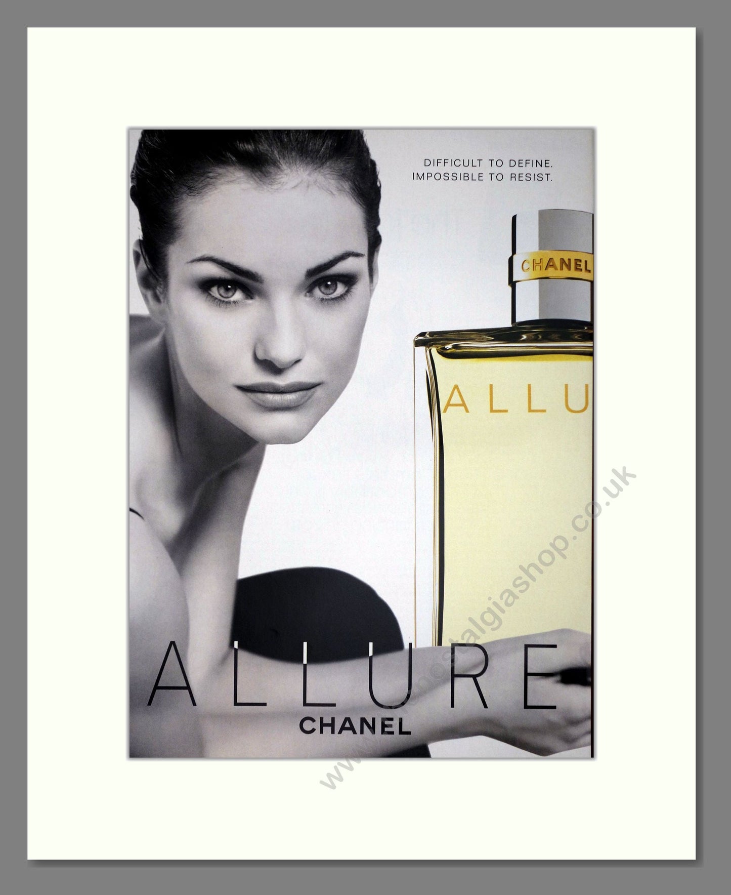 Chanel - Allure. Vintage Advert 1998 (ref AD66303)