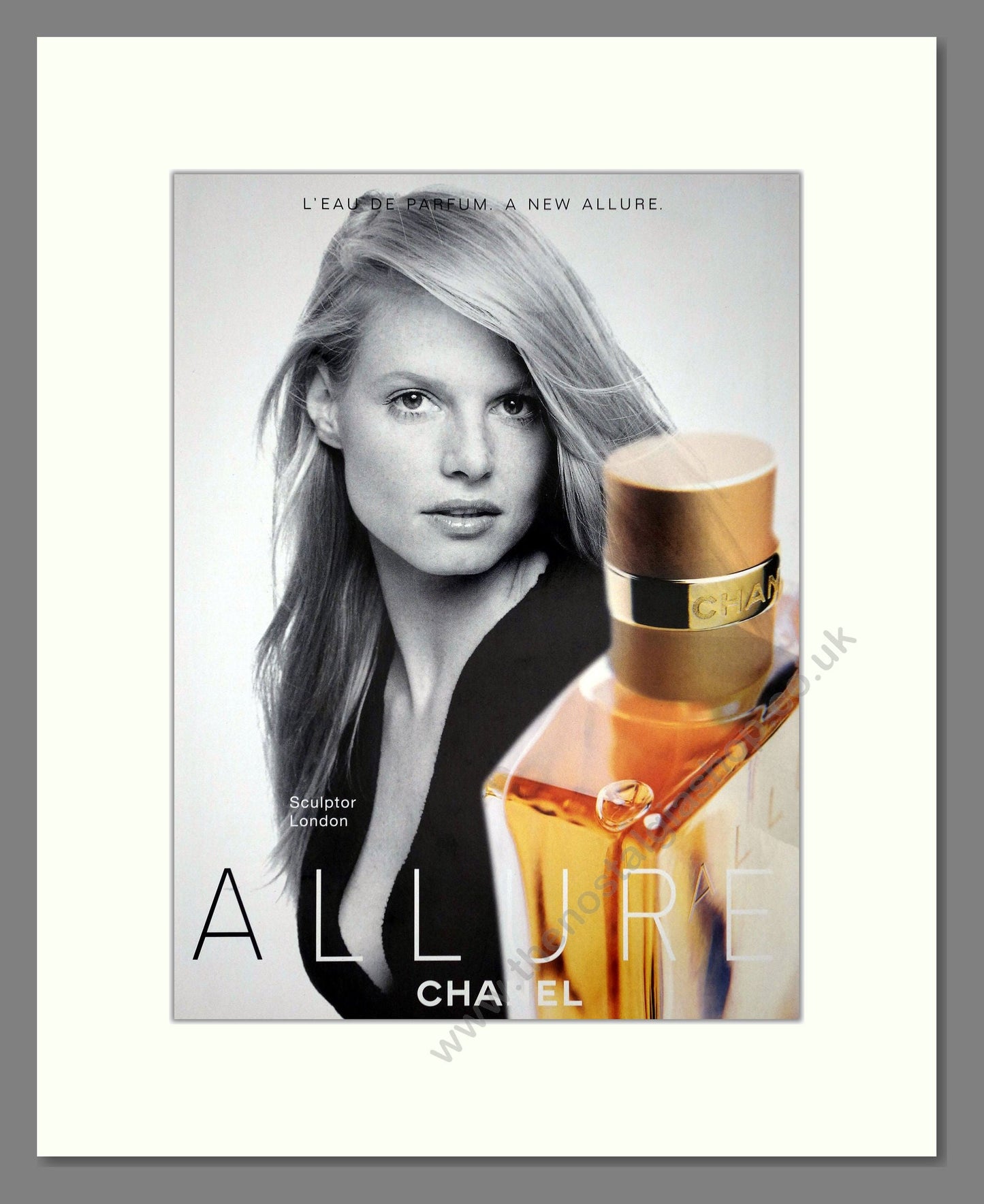 Chanel - Allure. Vintage Advert 2001 (ref AD66304)