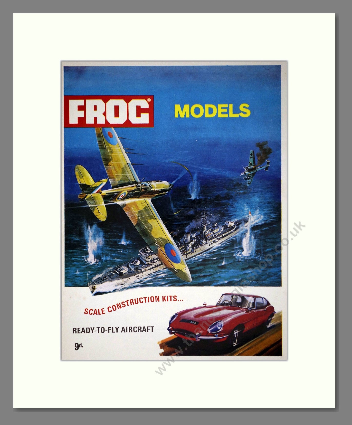 Frog Model Aircraft - Models. Vintage Advert 1966 (ref AD65976)