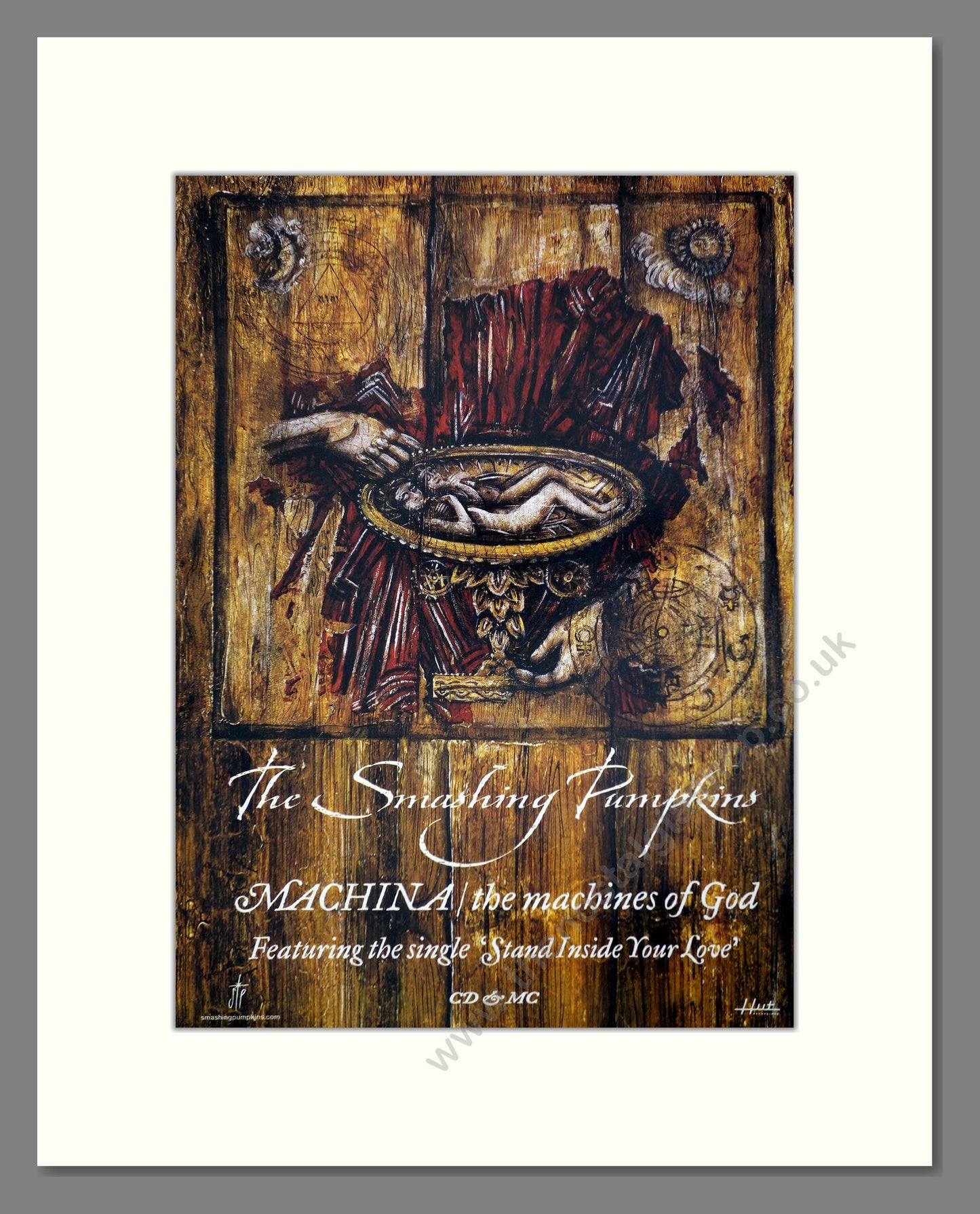 Smashing Pumpkings (The) - Machina The Machines Of God. Vintage Advert 2000 (ref AD66414)