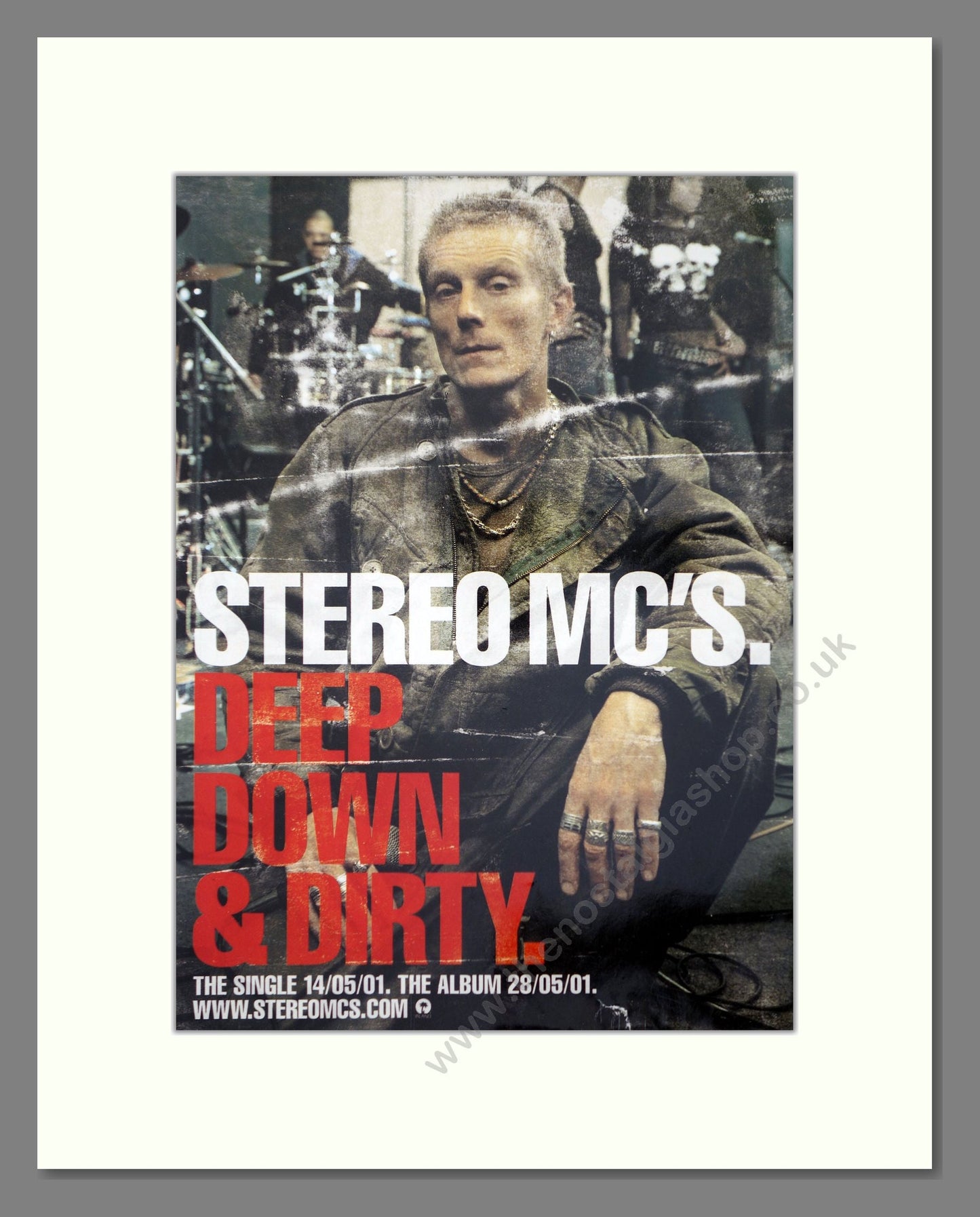 Stereo MC's - Deep Down And Dirty. Vintage Advert 2001 (ref AD66437)
