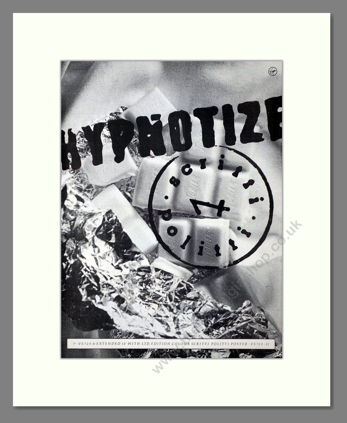 Scritti Politti - Hypnotize. Vintage Advert 1984 (ref AD66438)