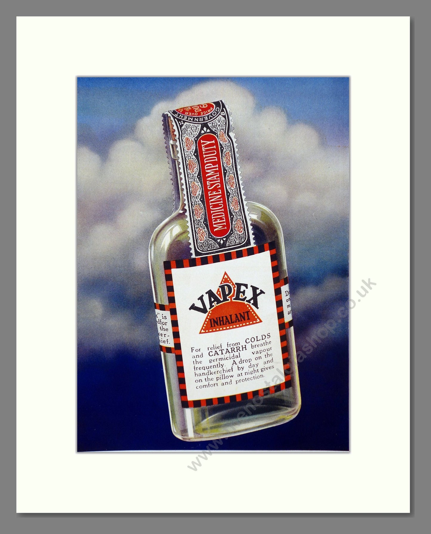 Vapex - Inhalant. Vintage Advert 1934 (ref AD66809)