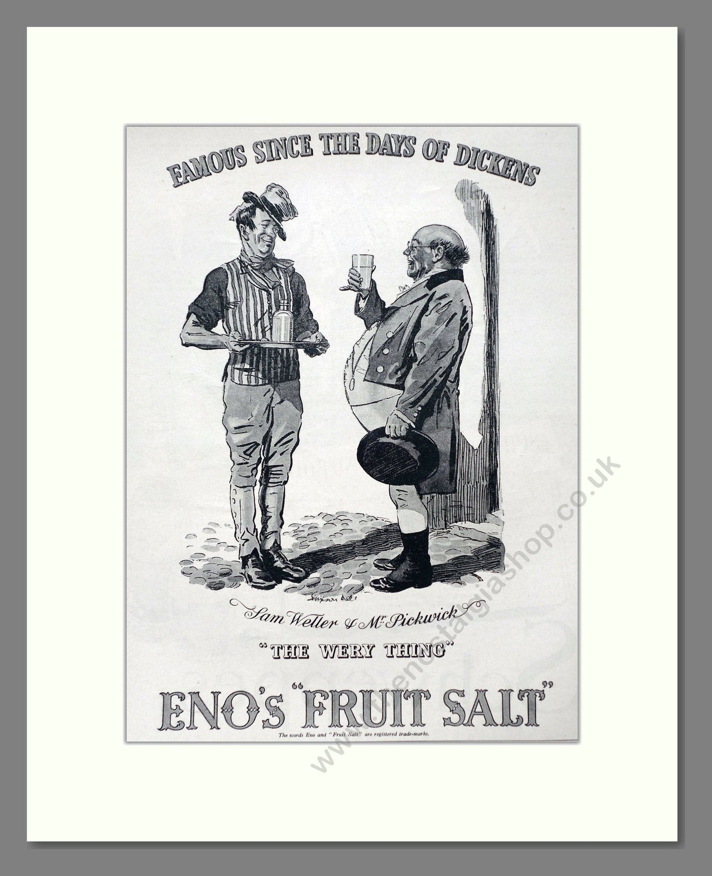 Eno's - Fruit Salt. Vintage Advert 1936 (ref AD66918)