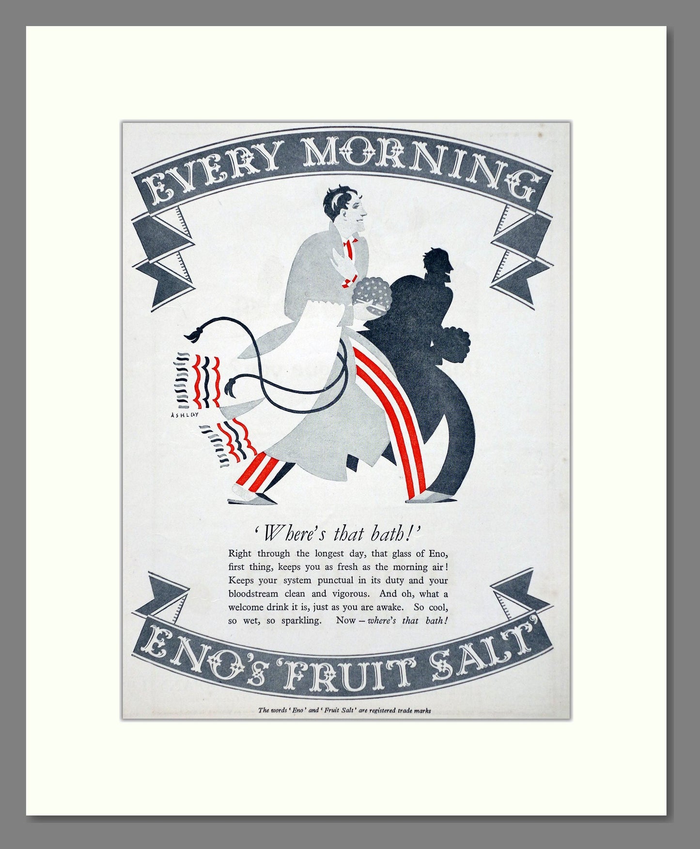 Eno's - Fruit Salt. Vintage Advert 1926 (ref AD66930)